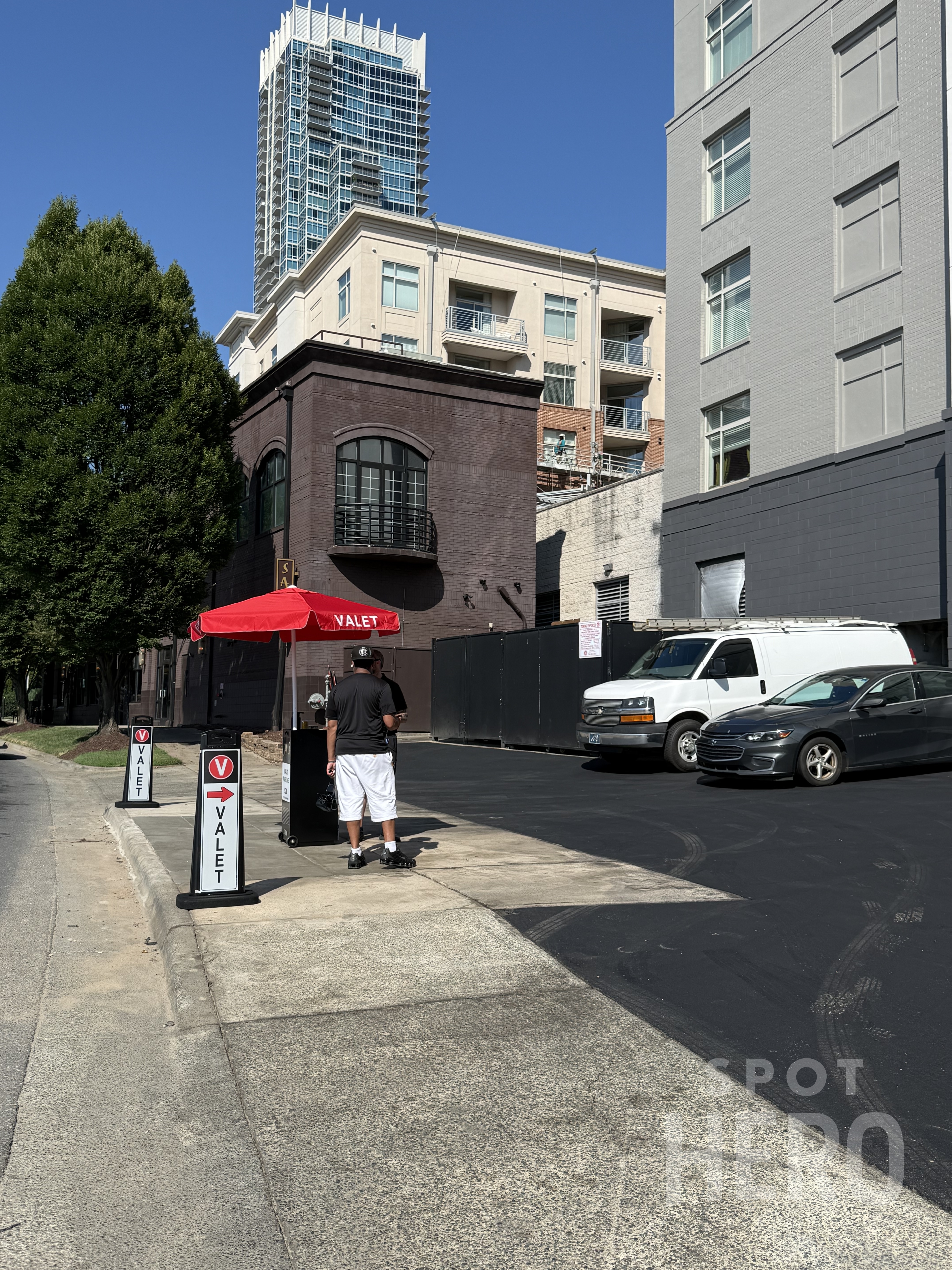 Photo of 139 S Graham St. (445 W Trade St.) - Savu Valet Stand
