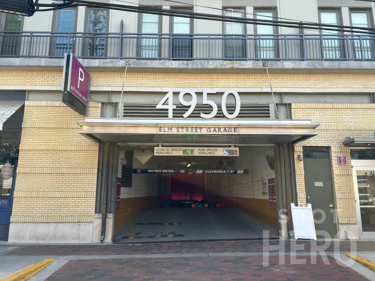 Photo of 4950 Elm St. - Garage