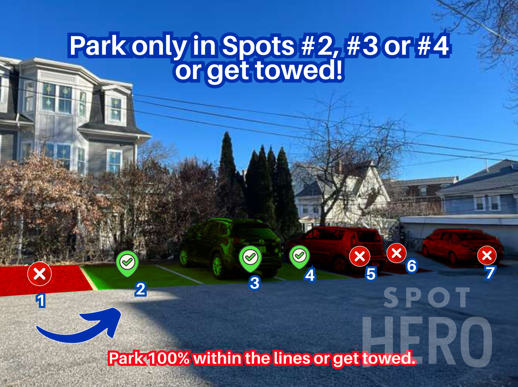 Photo of 112 Allston St. - Spots #2, #3 or #4 Only