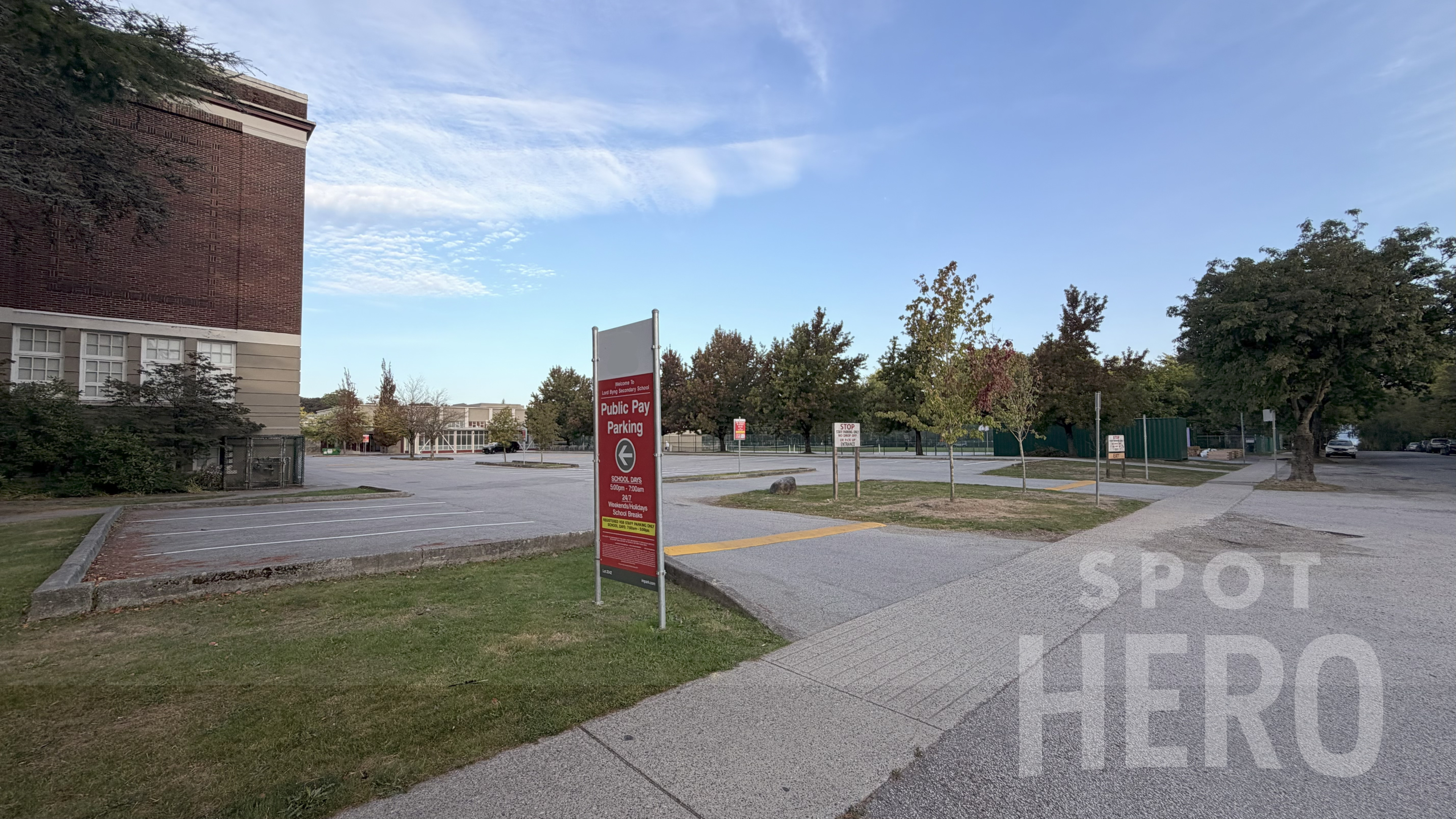 Photo of 3138 Wallace St. (3939 W 16th Ave.) - Lord Byng Secondary School Lot