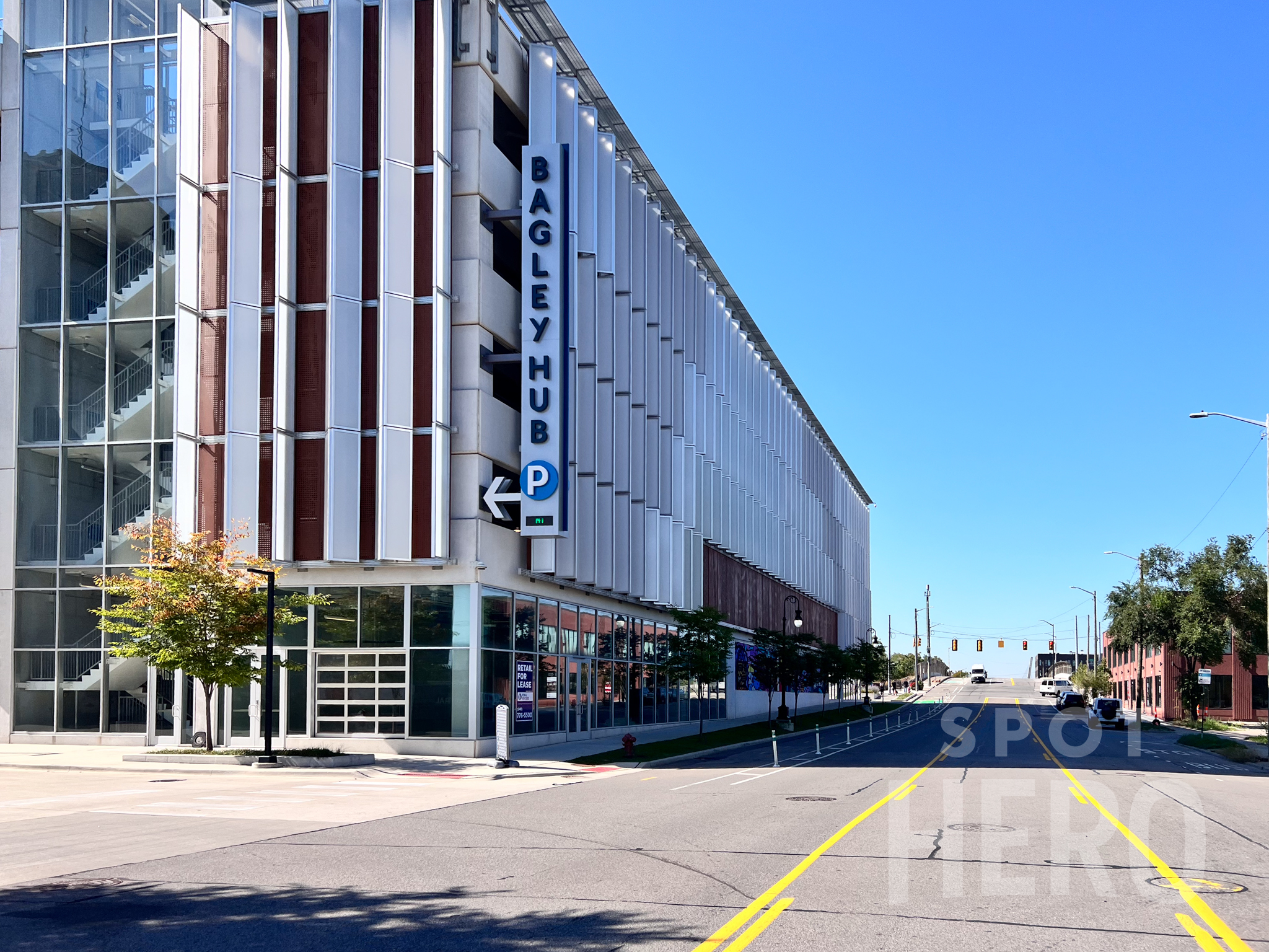 Photo of 1501 Wabash St. - Bagley Mobility Hub Garage