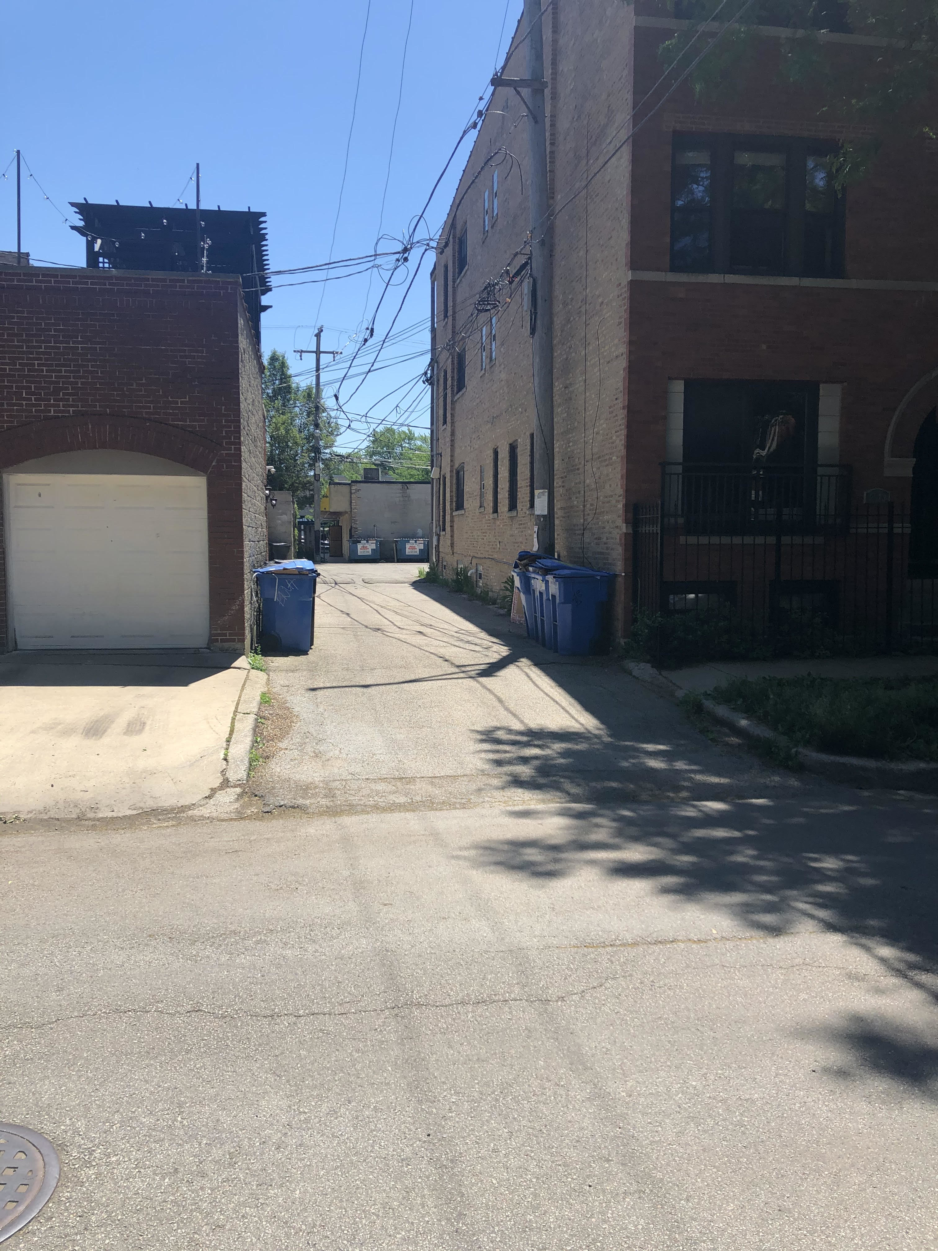 Photo of 2013 W Crystal St. - Spot #2 - Alley Entrance