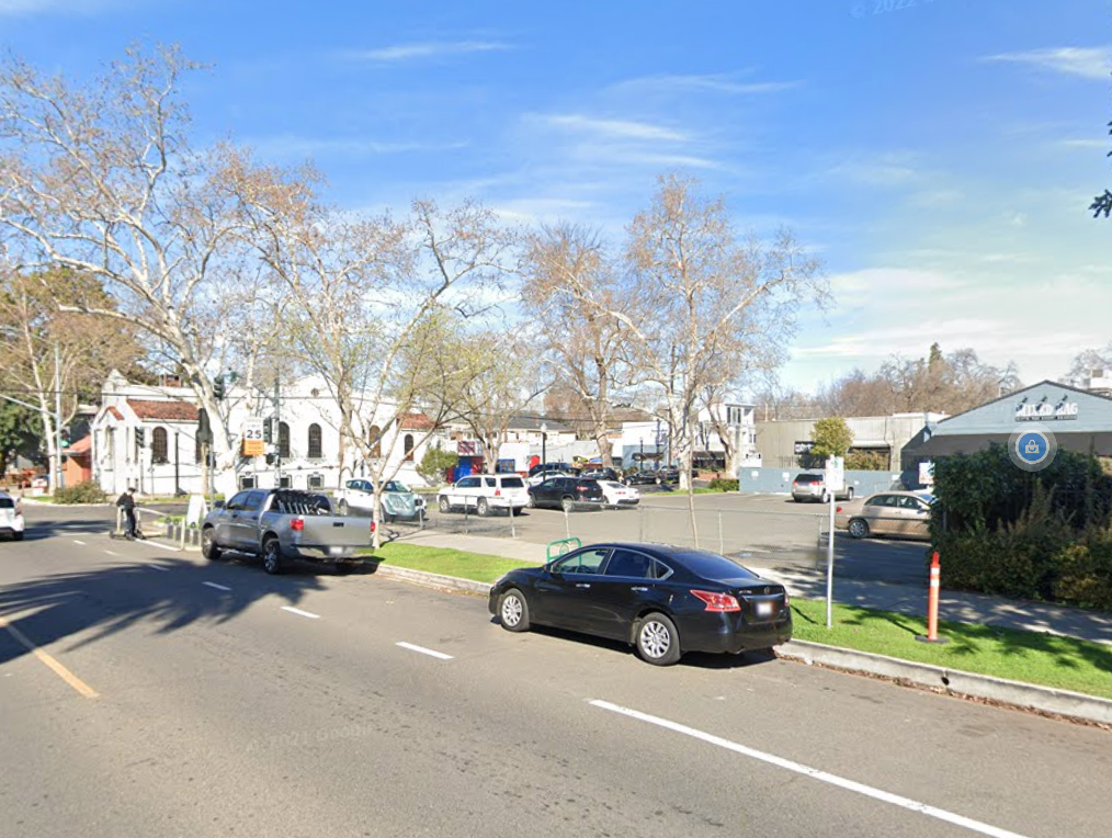 Photo of 2415 K Street - Zee Extension Lot. (Alley Entrance)