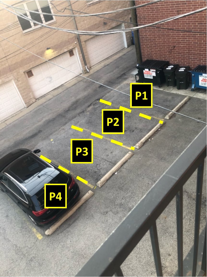 Photo of 3355 N. Clark St. - Spot #P4
