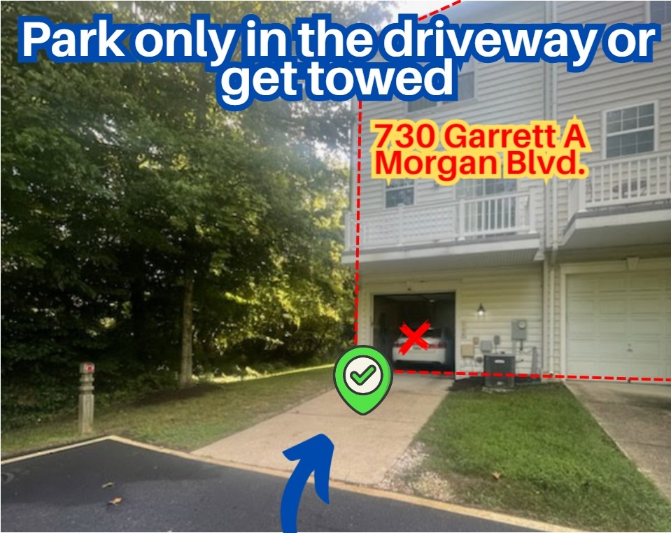 Photo of 730 Garrett A Morgan Blvd. - Driveway Spot