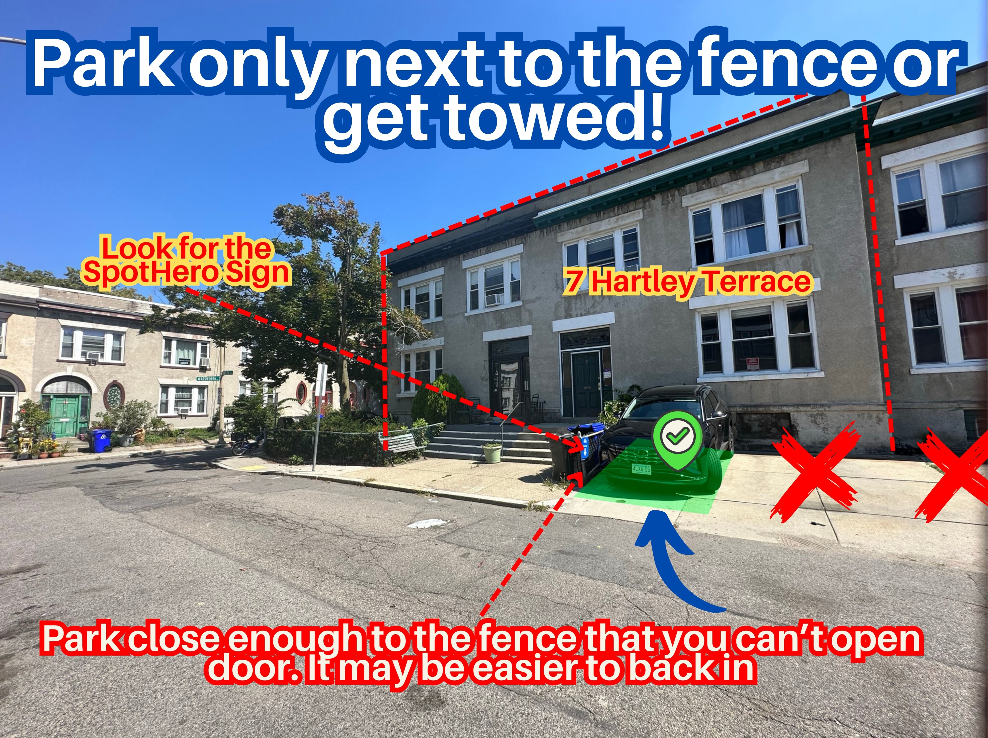 Photo of 7 Hartley Terrace - Fence Spot