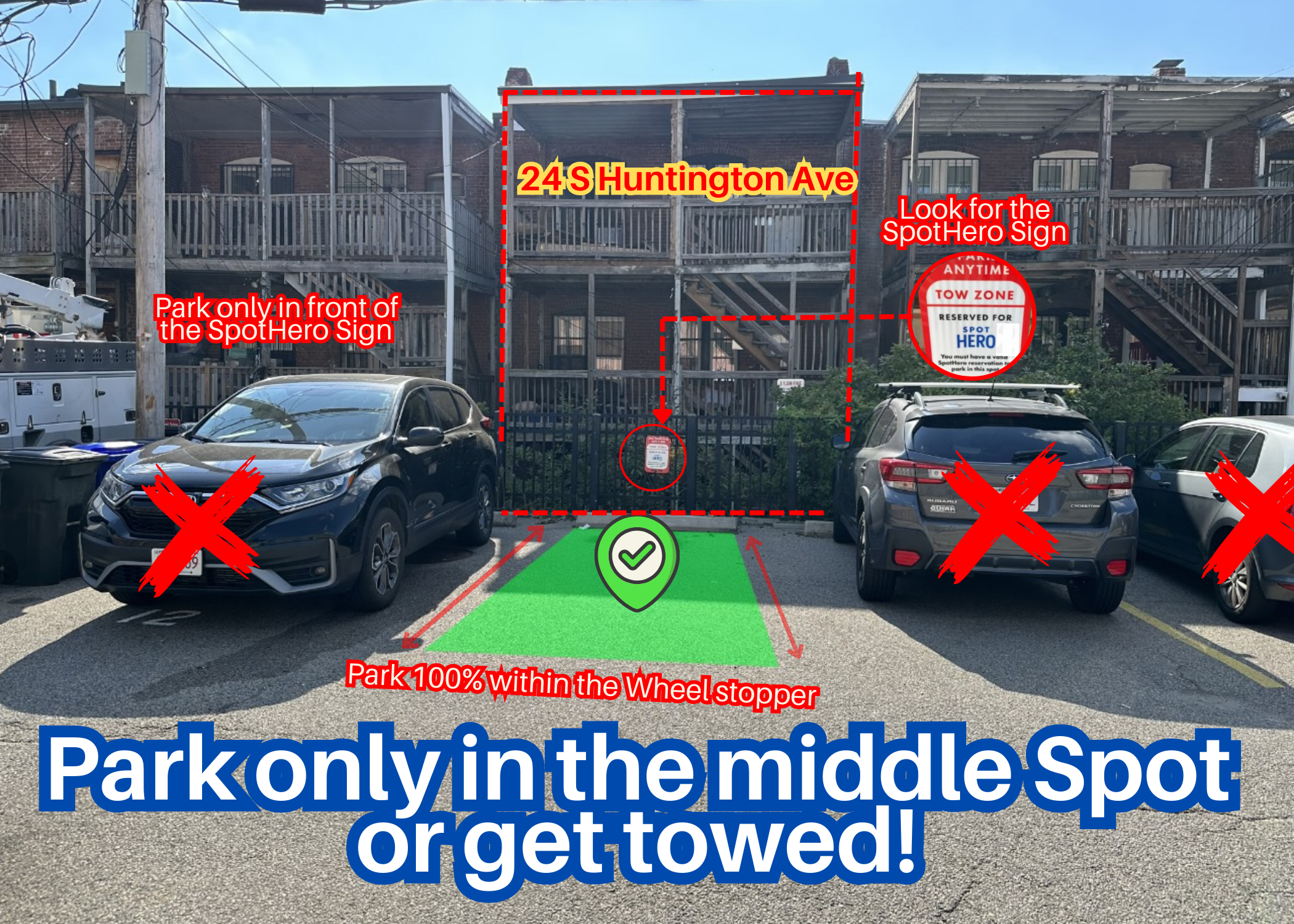 Photo of 24 S Huntington Ave. - Spot #13