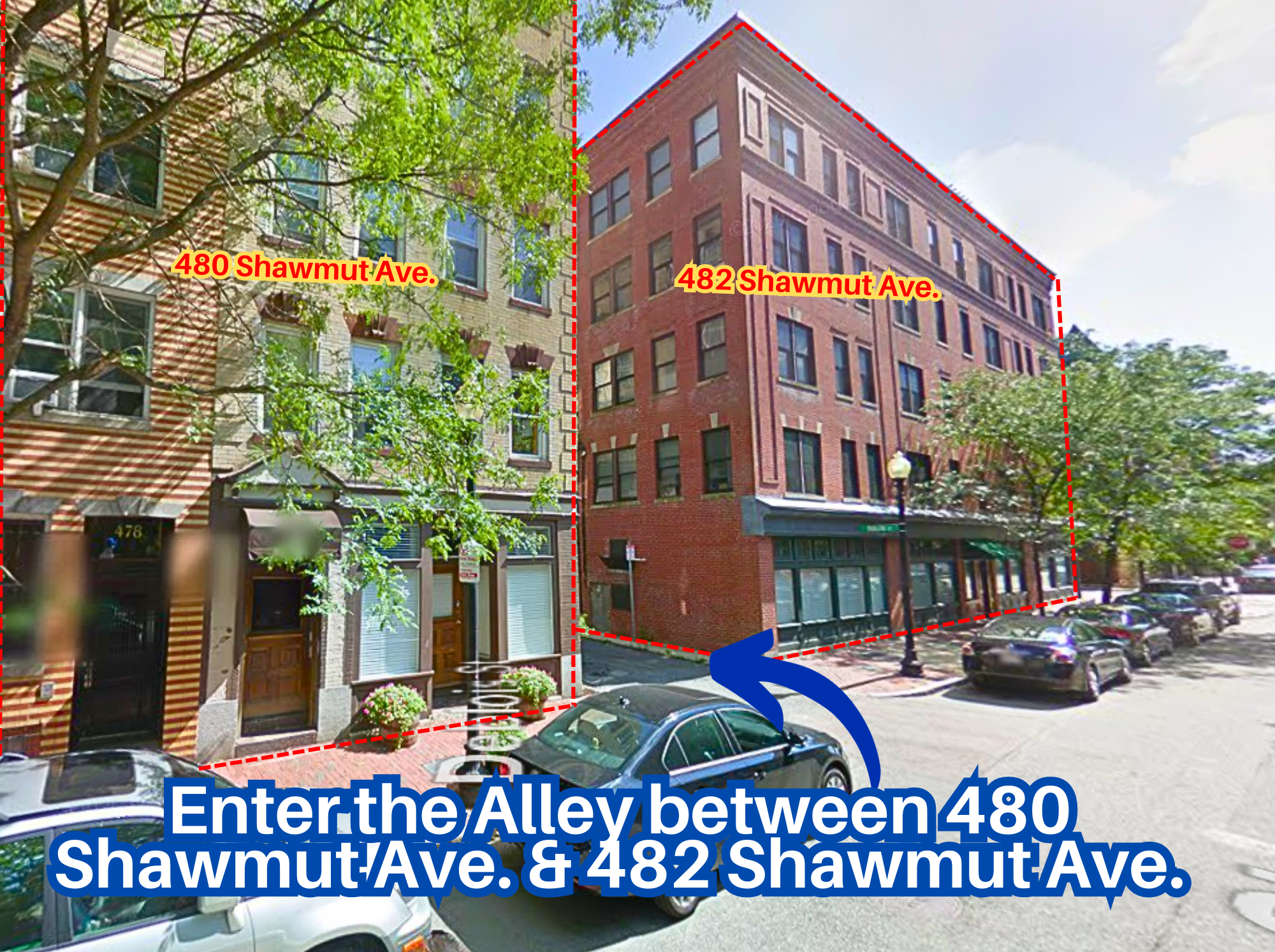 Photo of 480 Shawmut Ave. - Left Spot Only