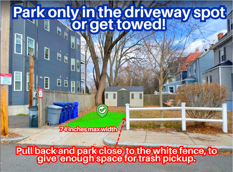 Photo of 52 Hopedale St. - Driveway Spot