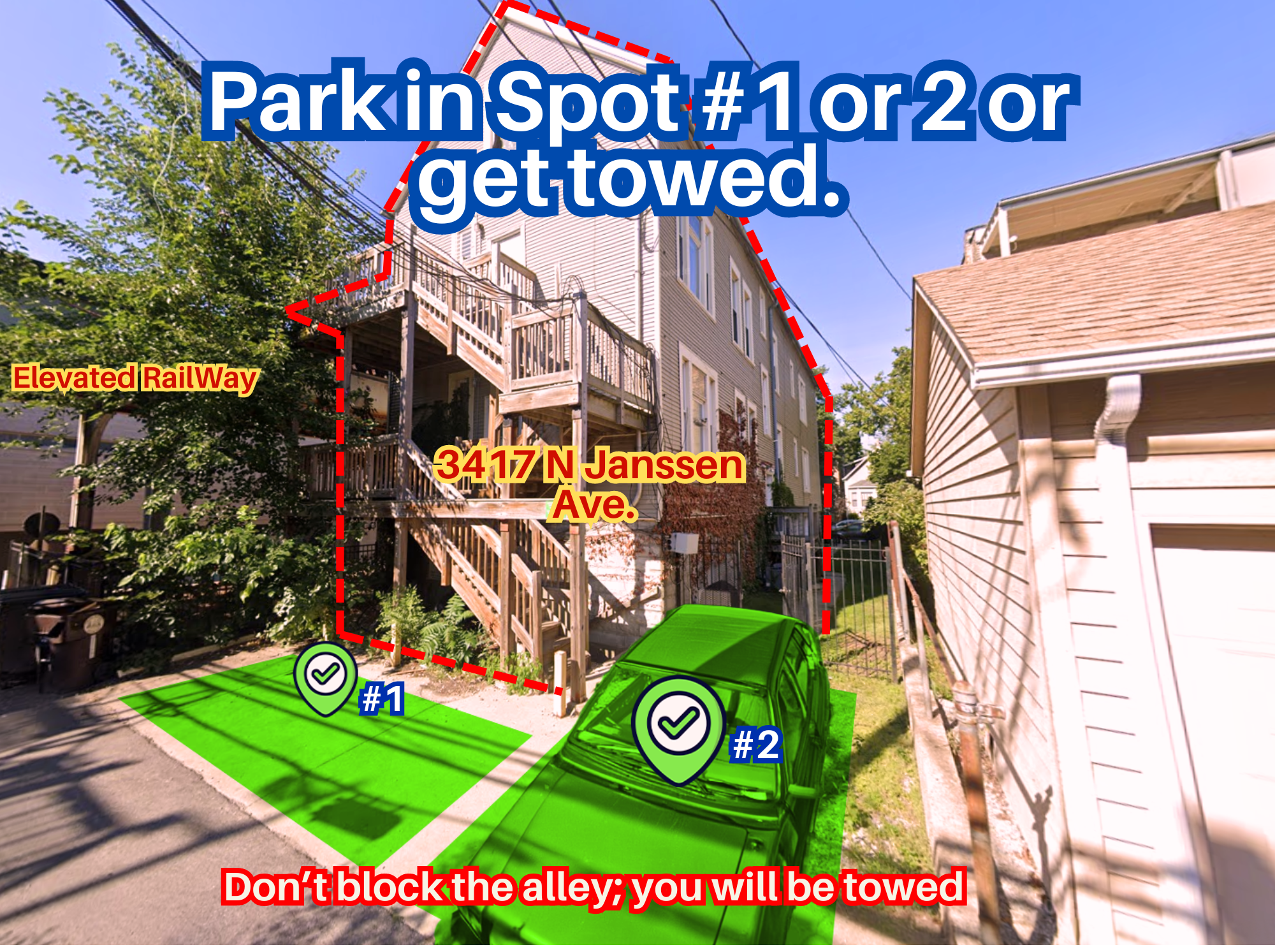 Photo of 3417 N Janssen Ave. - Spots #1 or 2