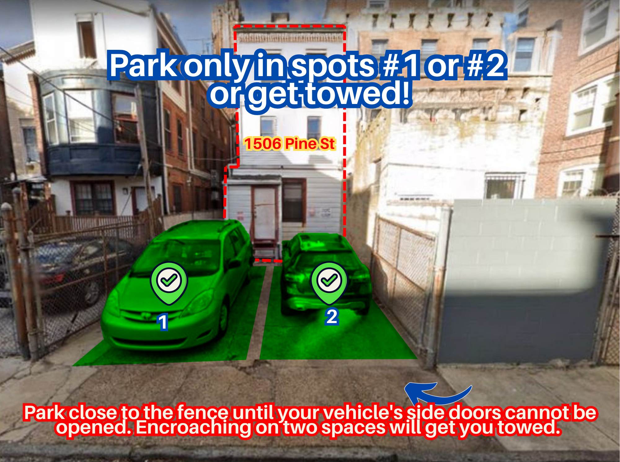 Photo of 410 S 15th St. (1506 Pine St.) - Spot #1 or 2 Only