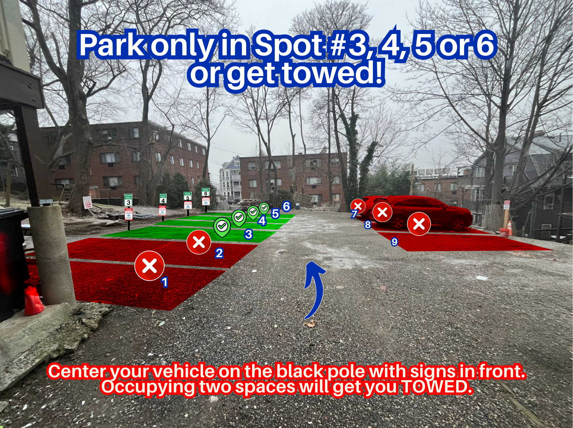 Photo of 9 Sunset St. - Spot #3, 4, 5, 6 Only