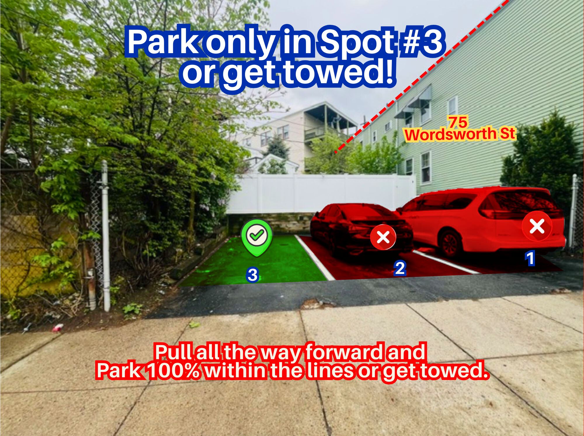 Photo of 75 Wordsworth St. - Spot #3 Only