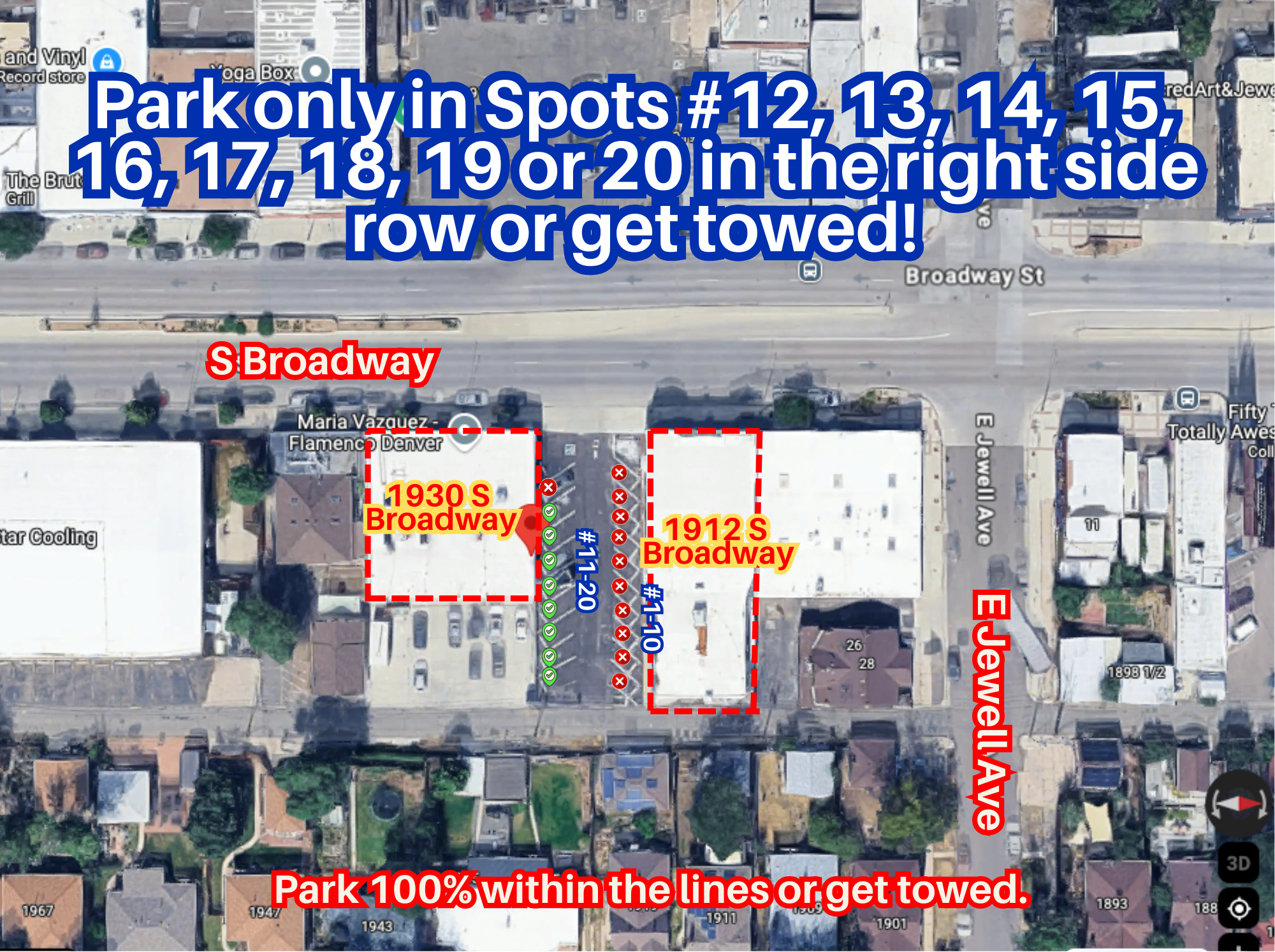 Photo of 1920 S Broadway - Spots #12, 13, 14, 15, 16, 17, 18, 19 or 20 Only