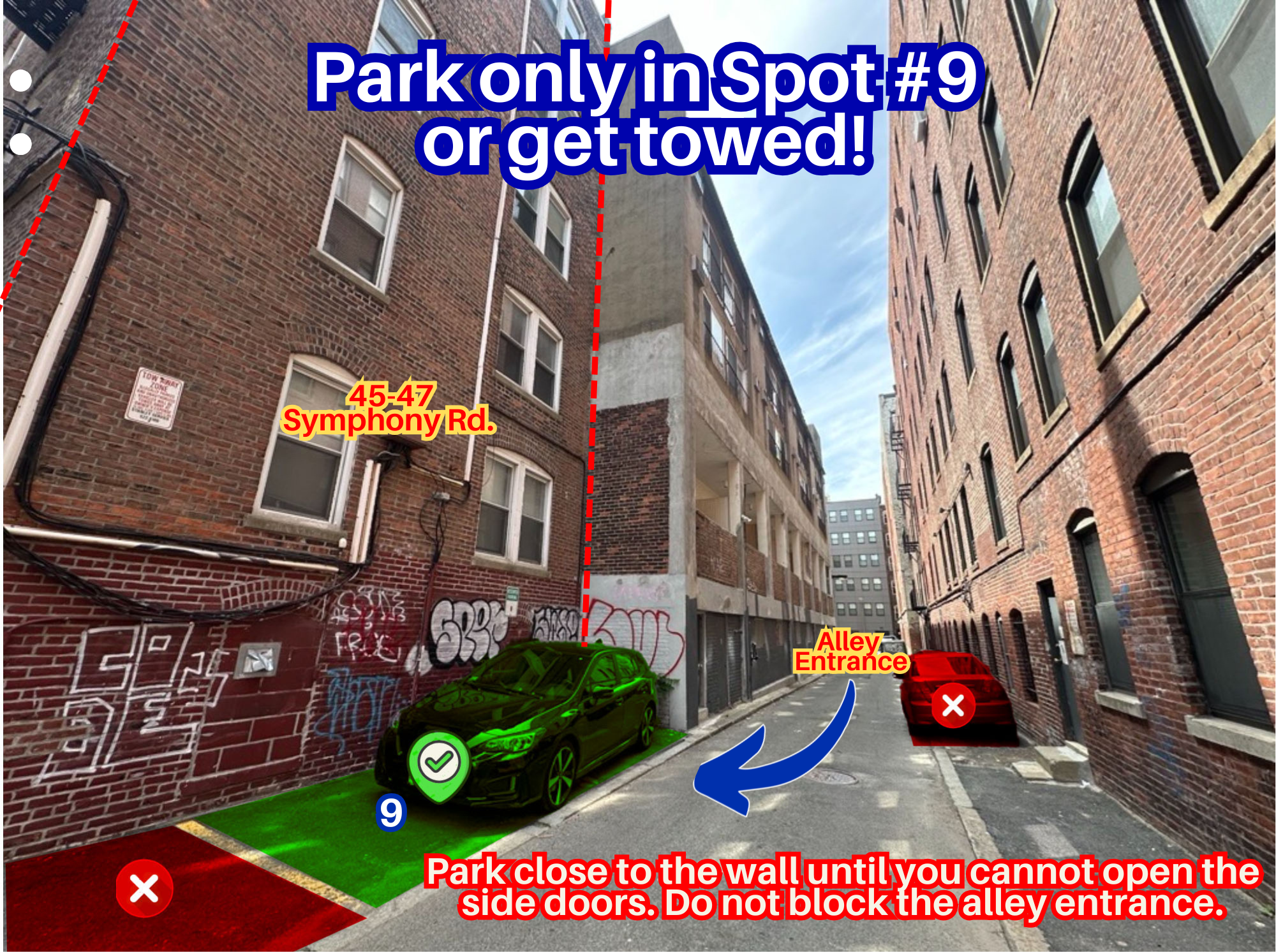 Photo of 45-47 Symphony Rd. (60 Public Alley 818) - Spot #9 Only