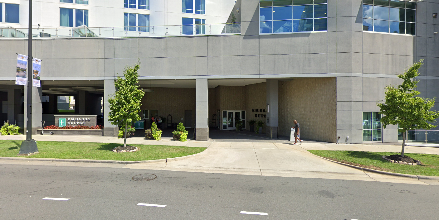 Photo of 401 E M.L.K. Jr Blvd. - Embassy Suites Charlotte Valet Stand
