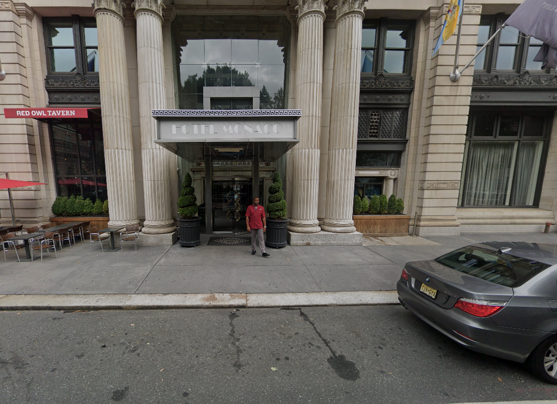 Photo of 433 Chestnut St. - Kimpton Hotel Monaco Philadelphia Valet Stand