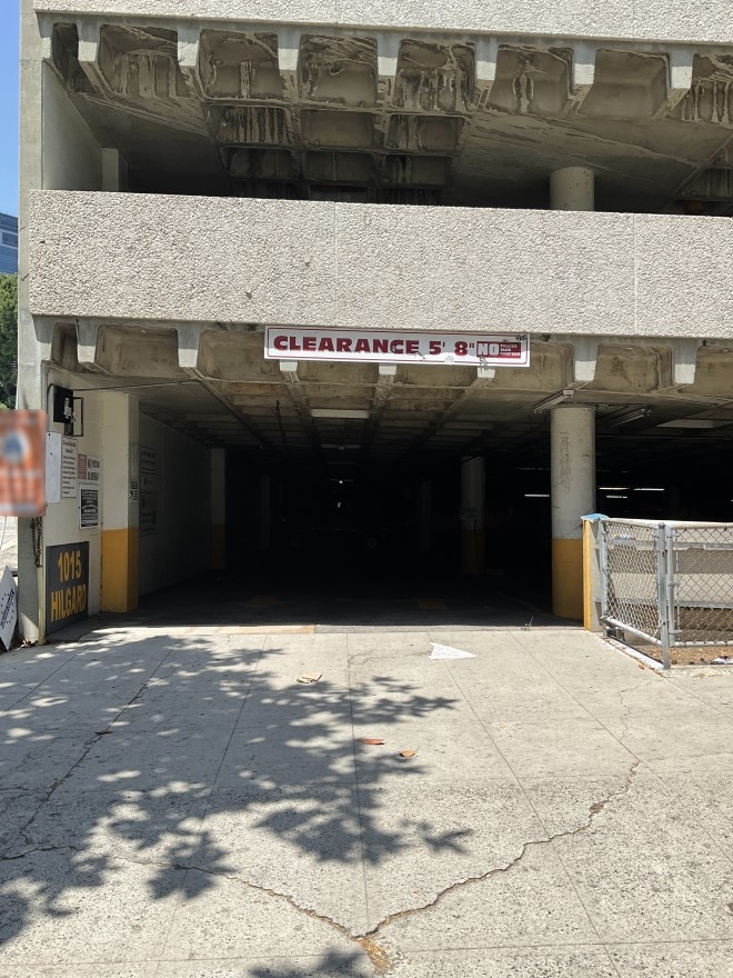 Photo of 1015 Hilgard Ave. - Hilgard Garage Westwood
