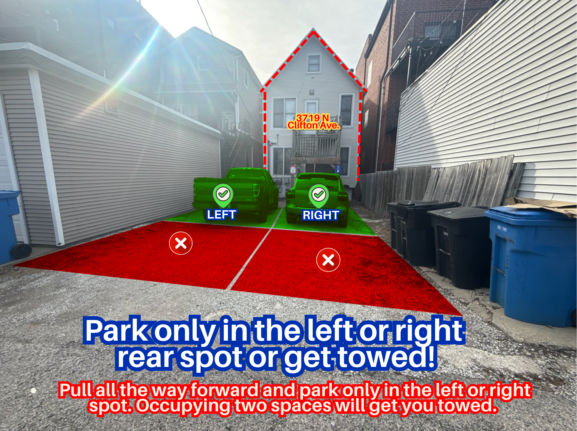 Photo of 3719 N Clifton Ave. - Right or Left Spot