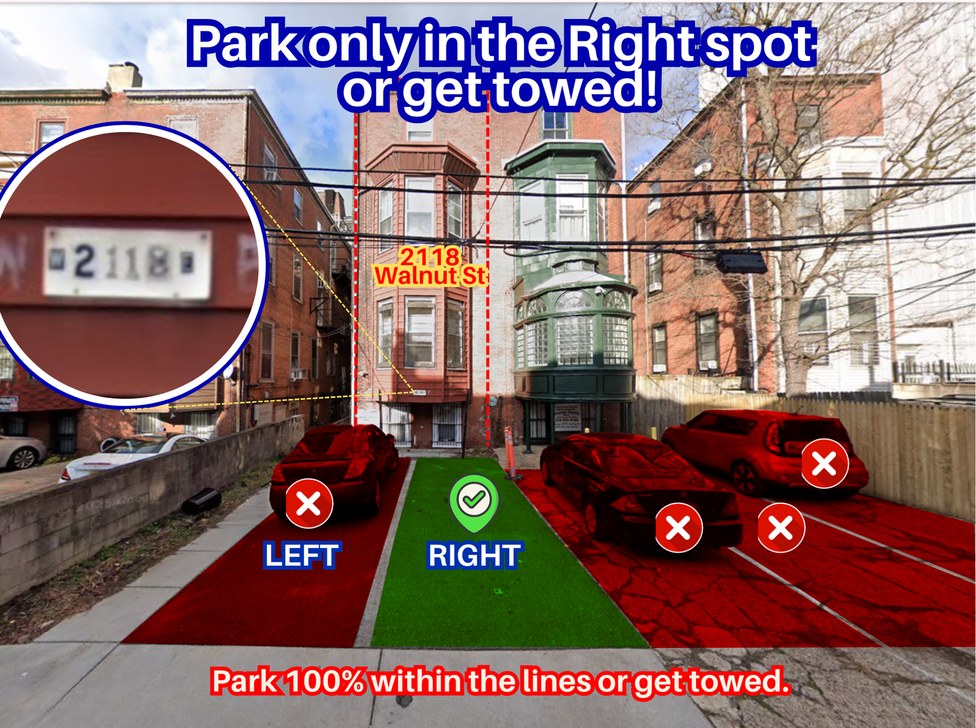 Photo of 2118 Walnut St. - Right Spot Only