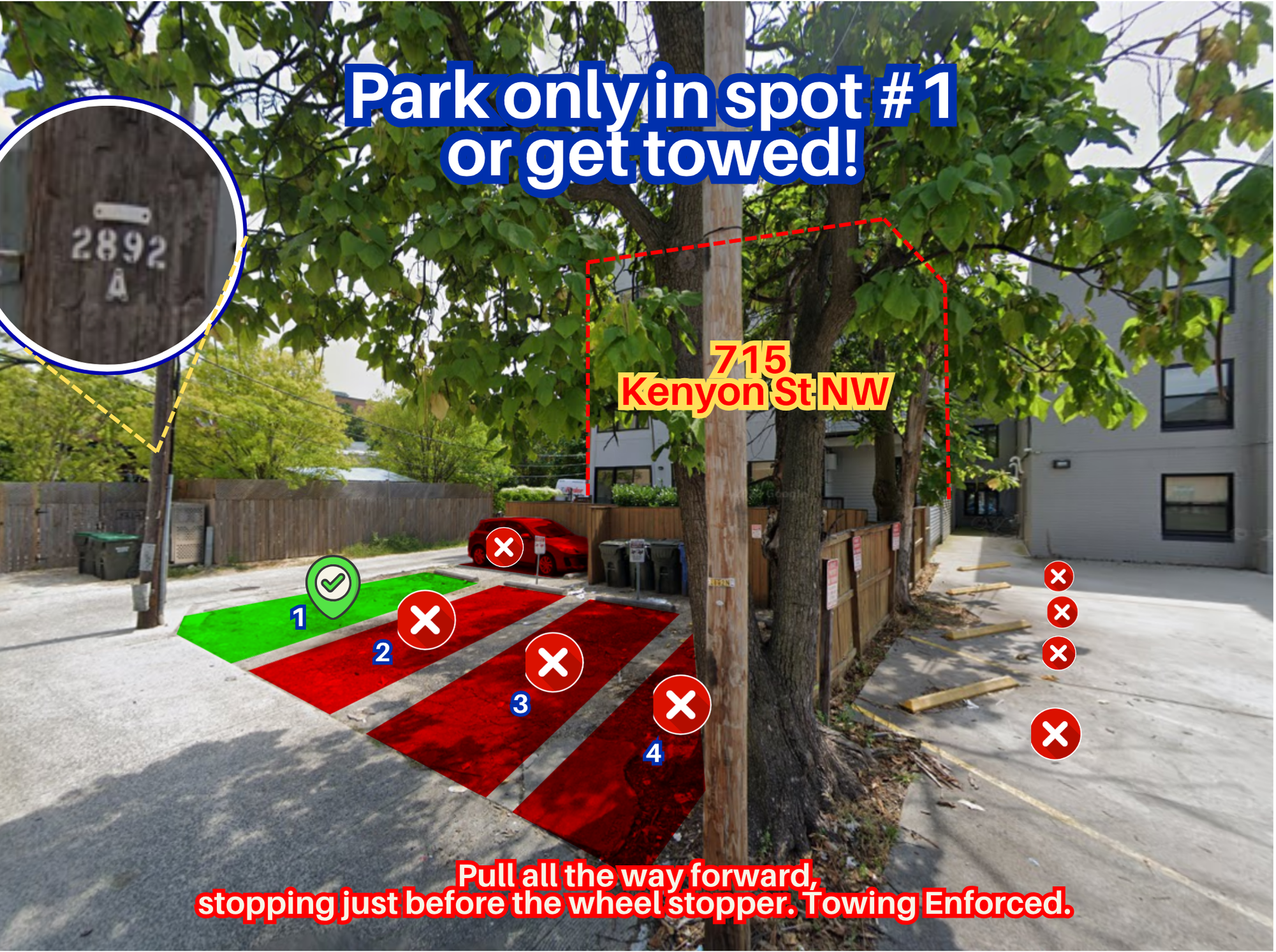 Photo of 715 Kenyon St. NW - Spot #1 Only