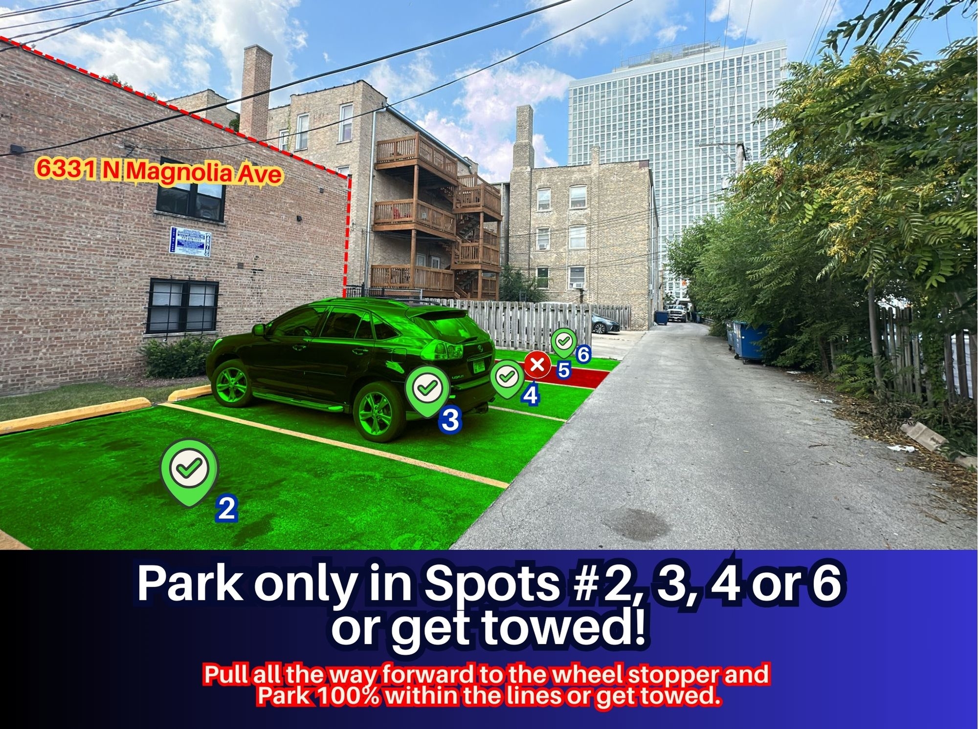 Photo of 6331 N Magnolia Ave. - Spots #2, 3, 4 or 6 Only