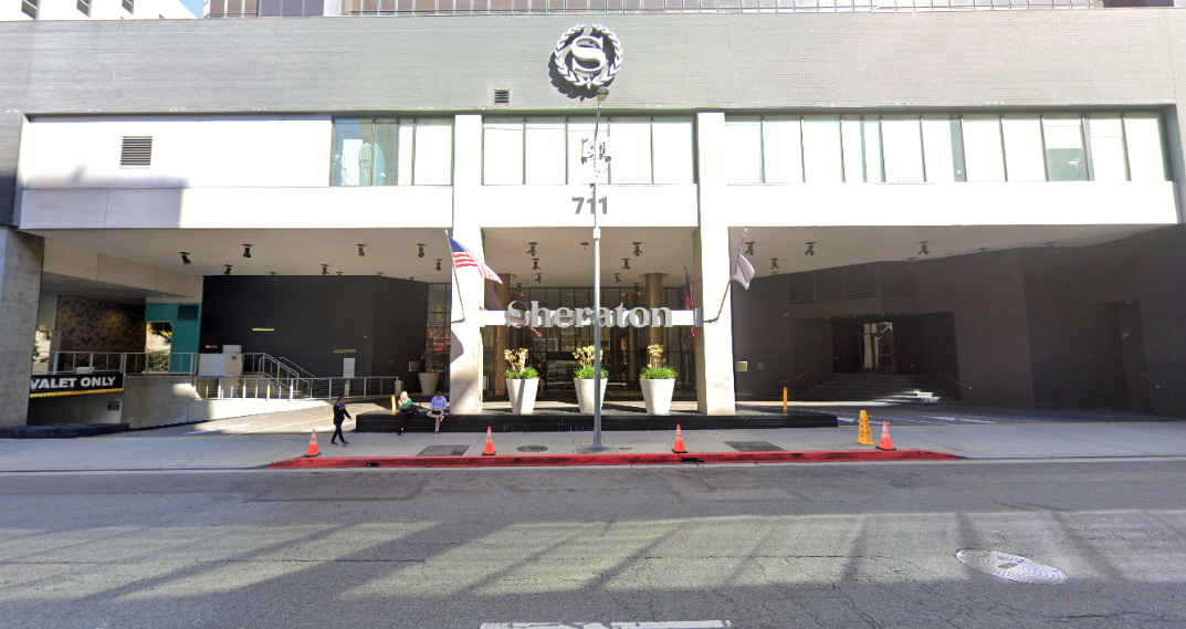 Photo of 711 S Hope St. - Sheraton Grand Los Angeles Valet Stand