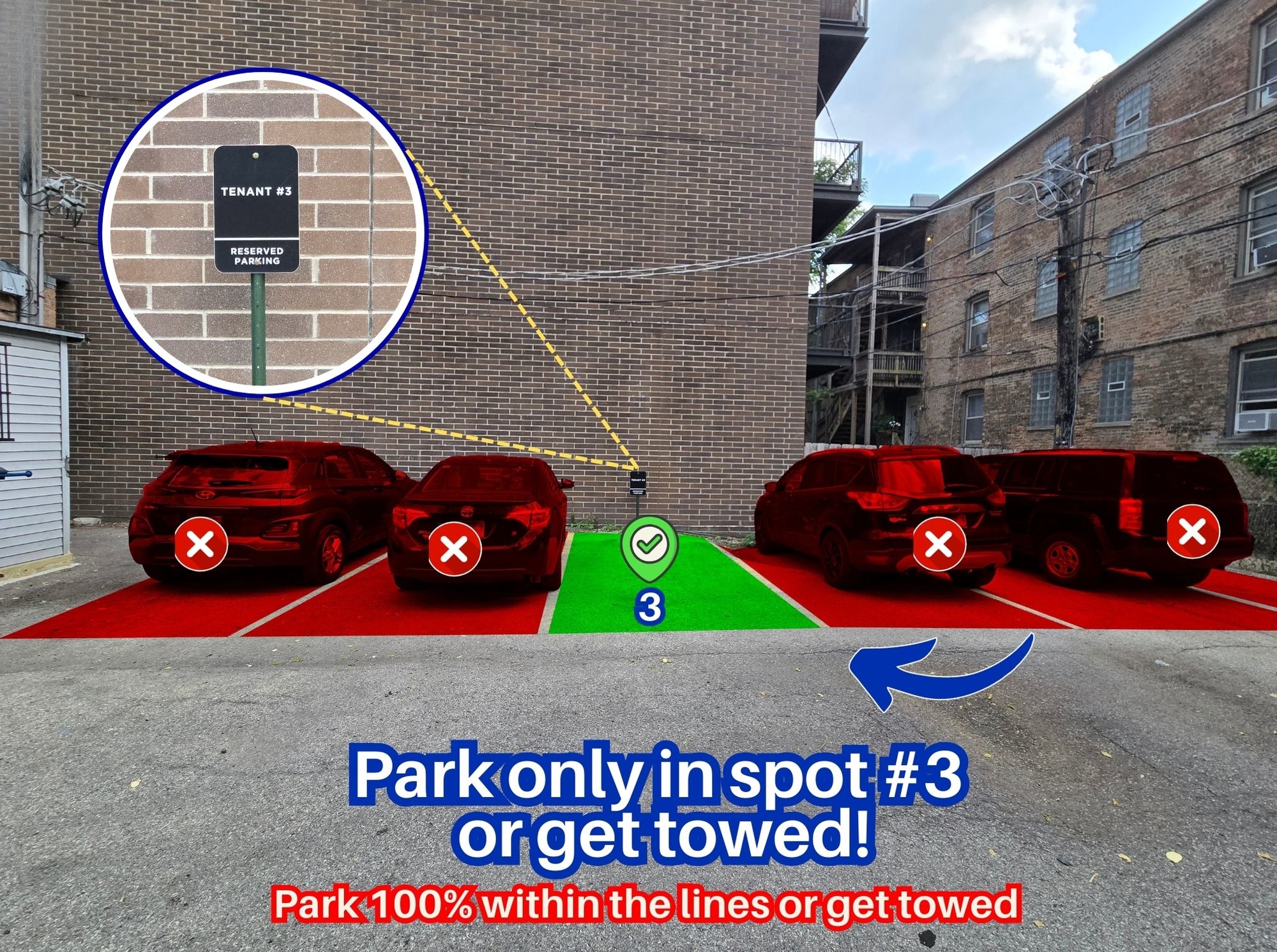 Photo of 3124 N Broadway - Spot #3 Only