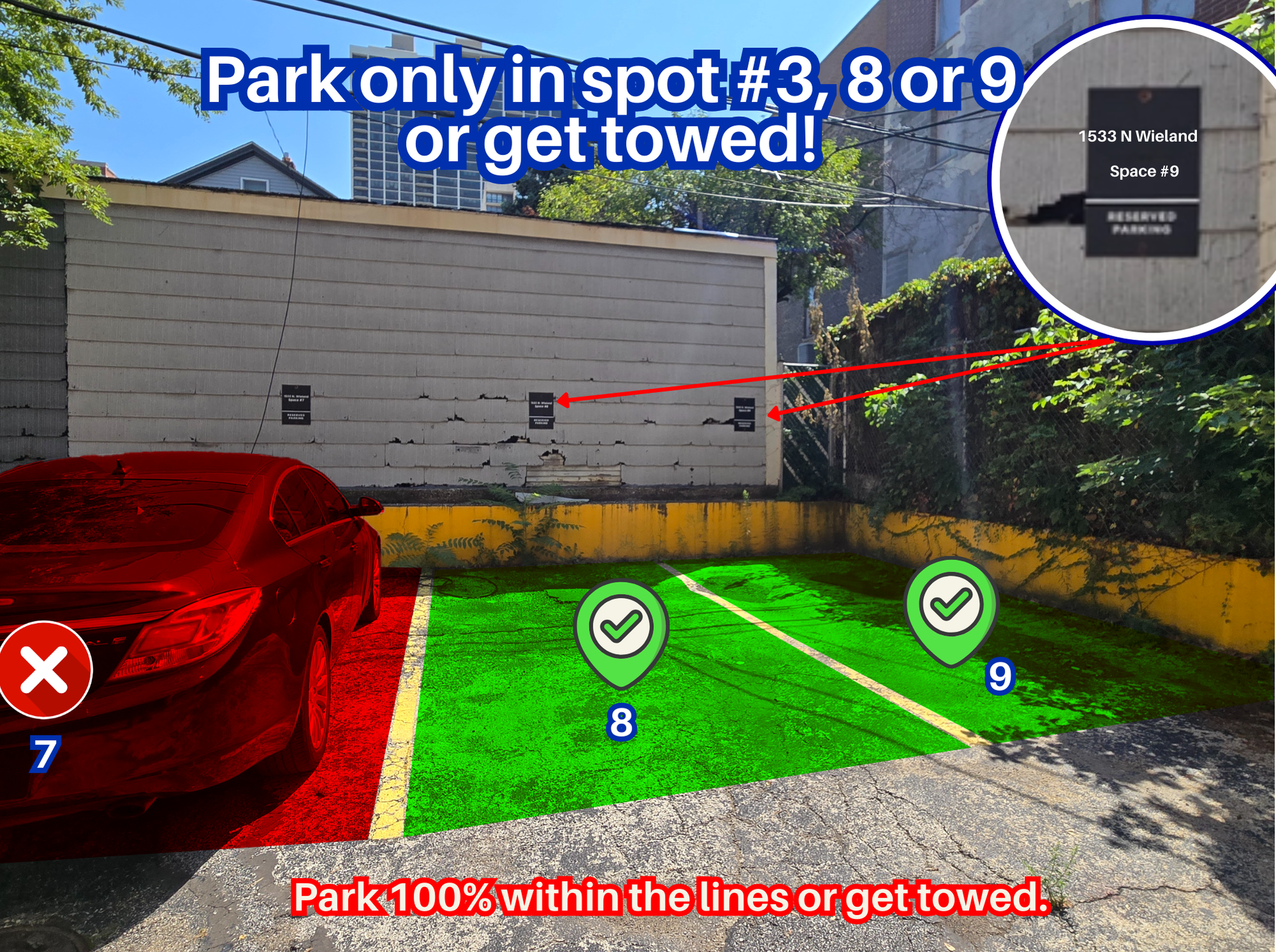 Photo of 1533 N Wieland St. - Spots #3, #8 or #9 Only