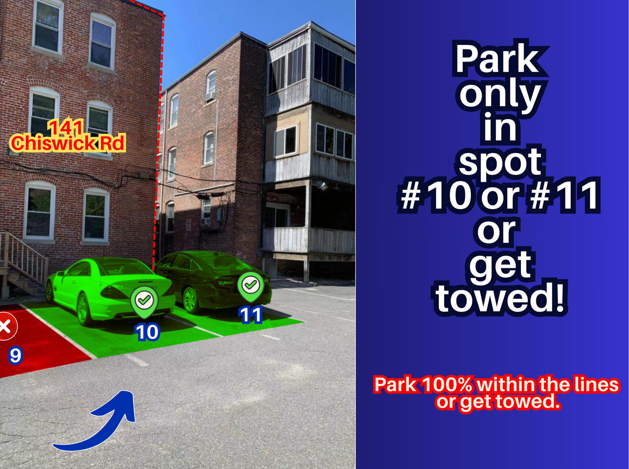 Photo of 141 Chiswick Rd. (137 Chiswick Rd.) - Spot #10 or #11 Only