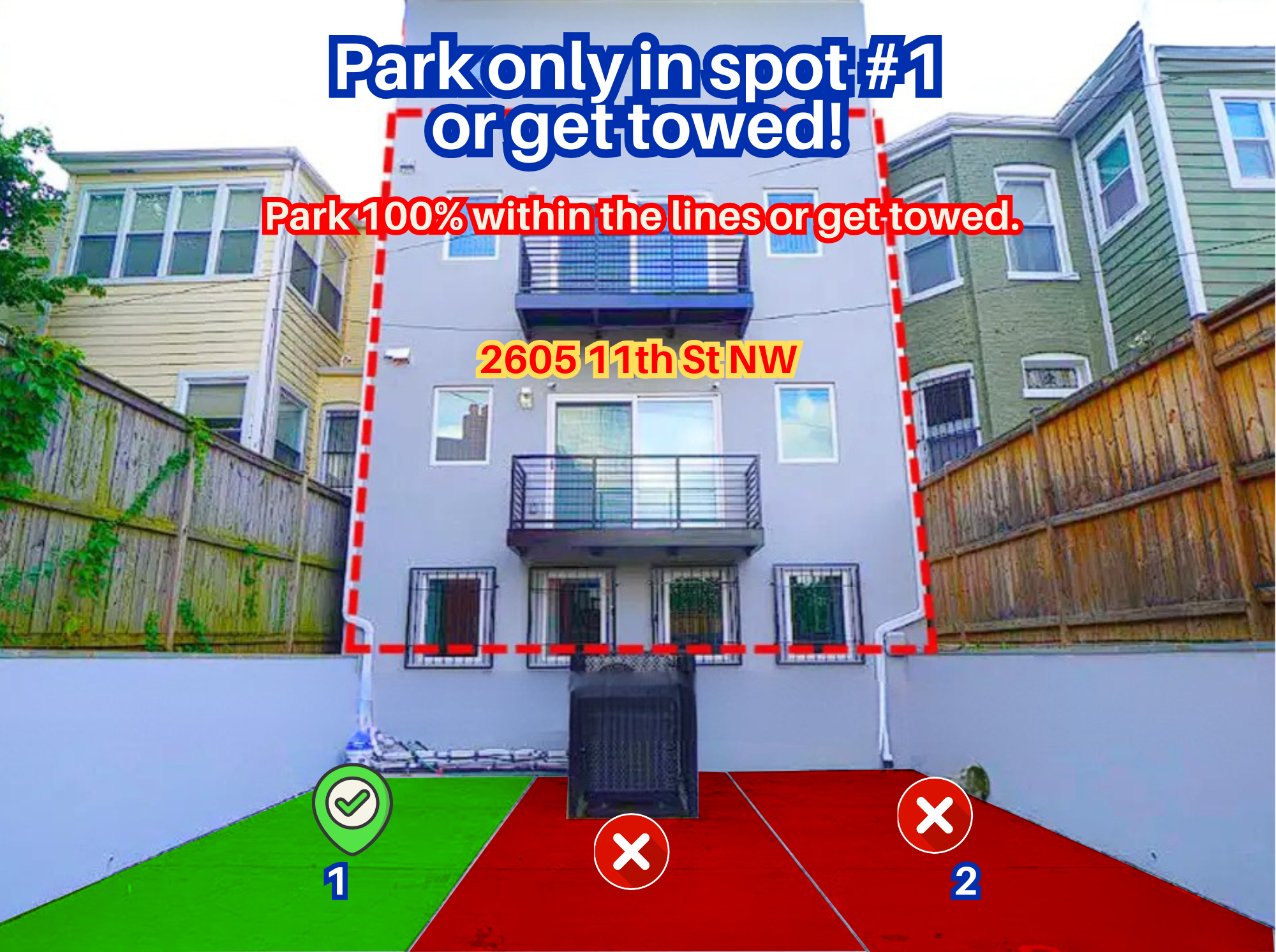 Photo of 2605 11th St. NW - Spot #1 Only