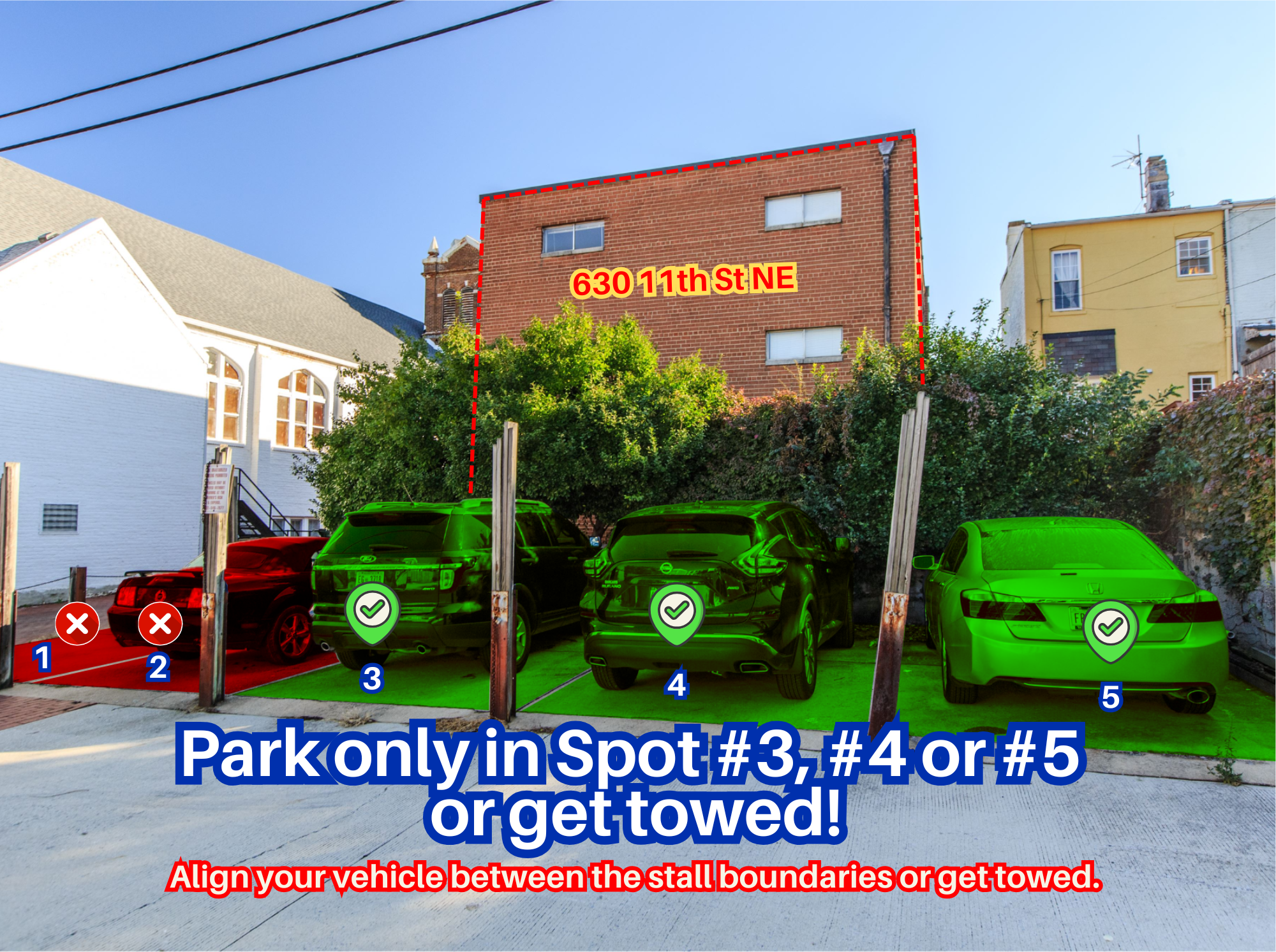 Photo of 630 11th St. NE - Spot #3, #4 or #5 Only