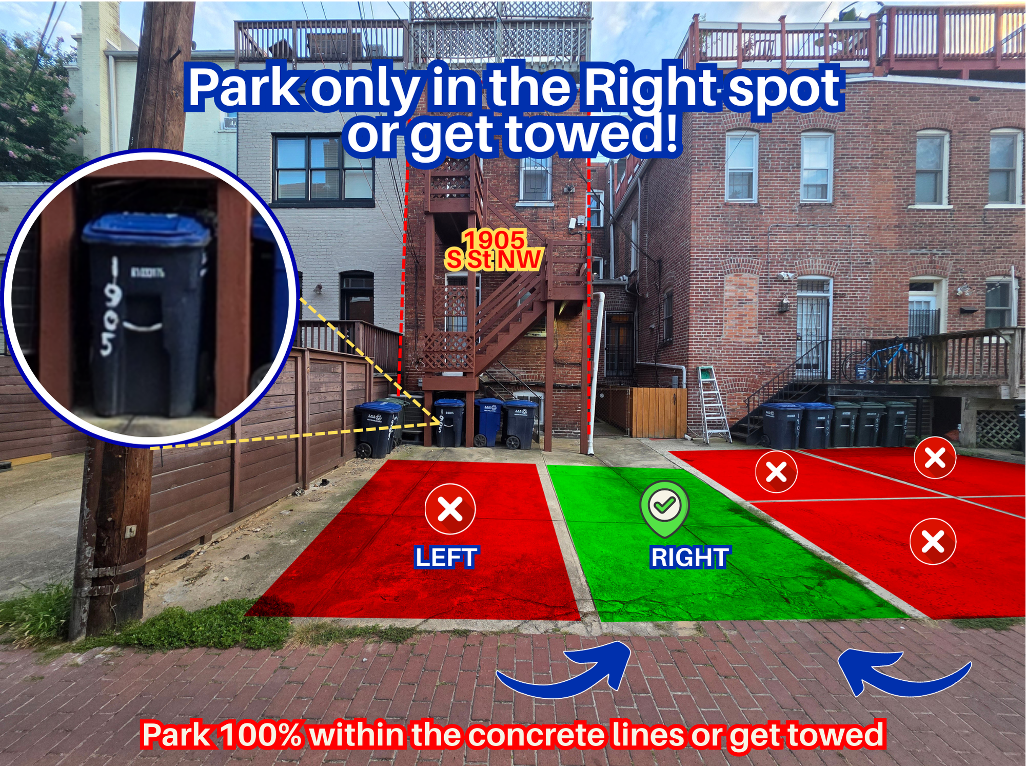 Photo of 1905 S St. NW - Right Spot Only