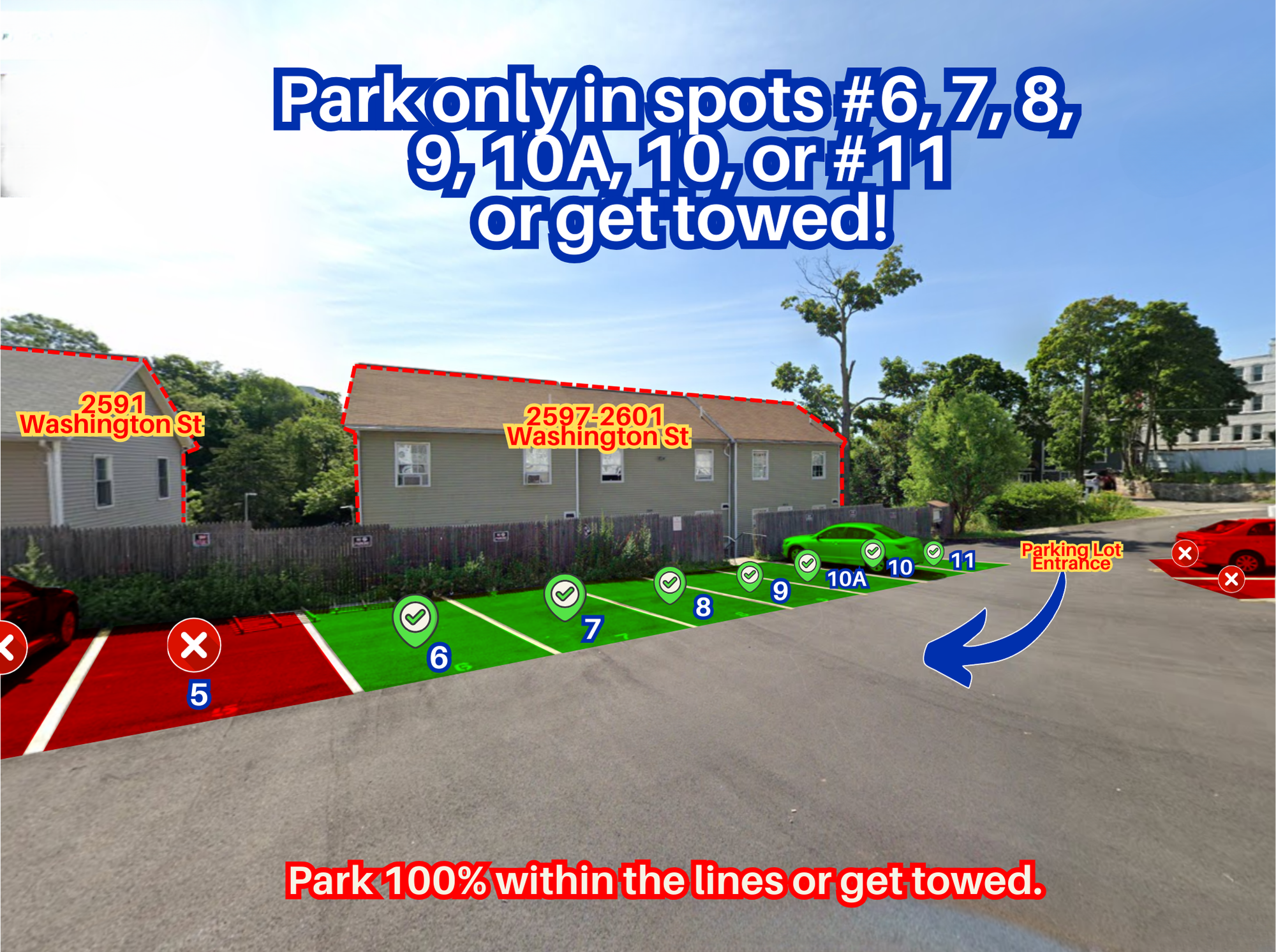 Photo of 2591 Washington St. - Spots #6, 7, 8, 9, 10A, 10 or 11 Only