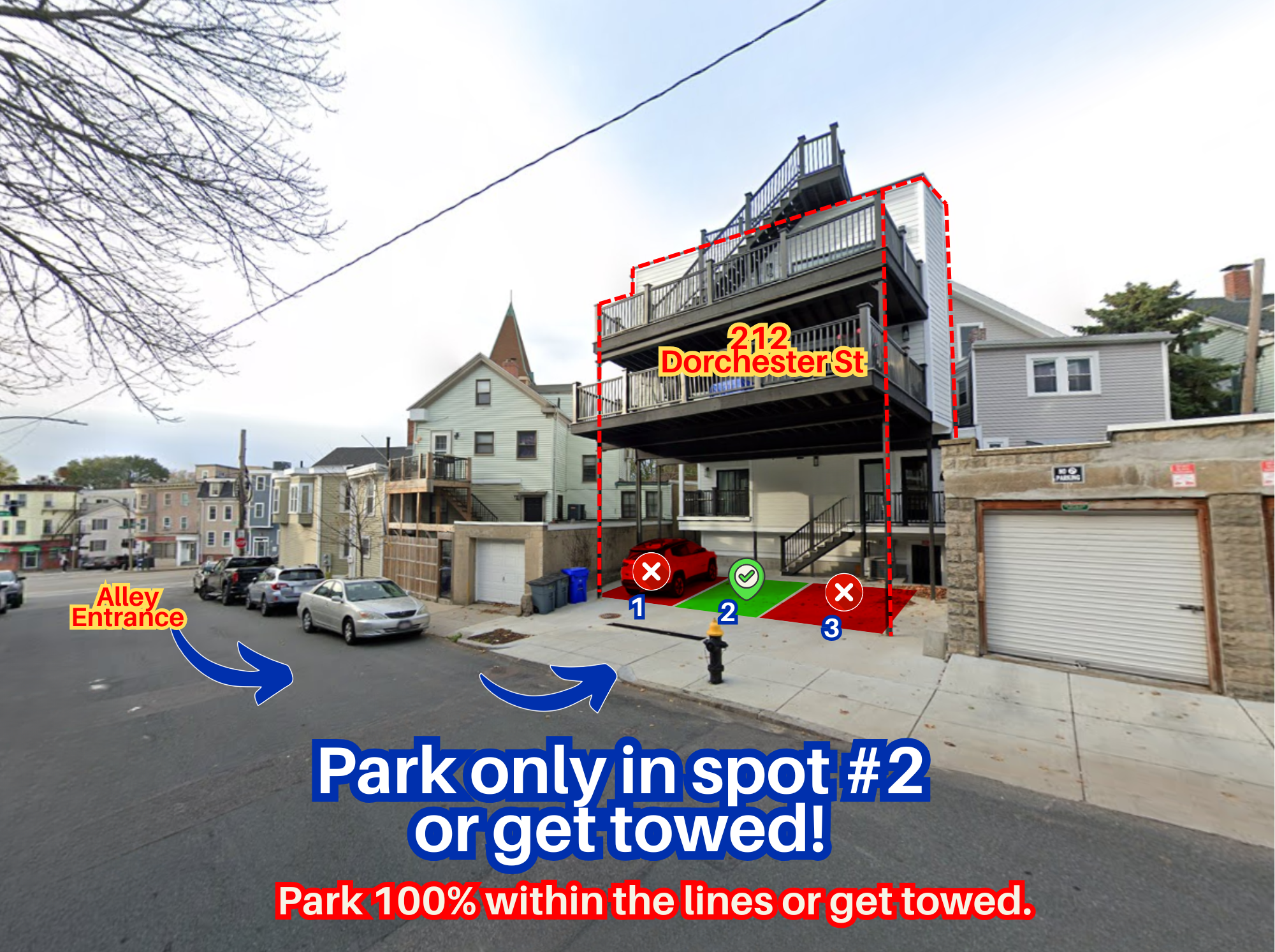 Photo of 212 Dorchester St. - Spot #2 Only