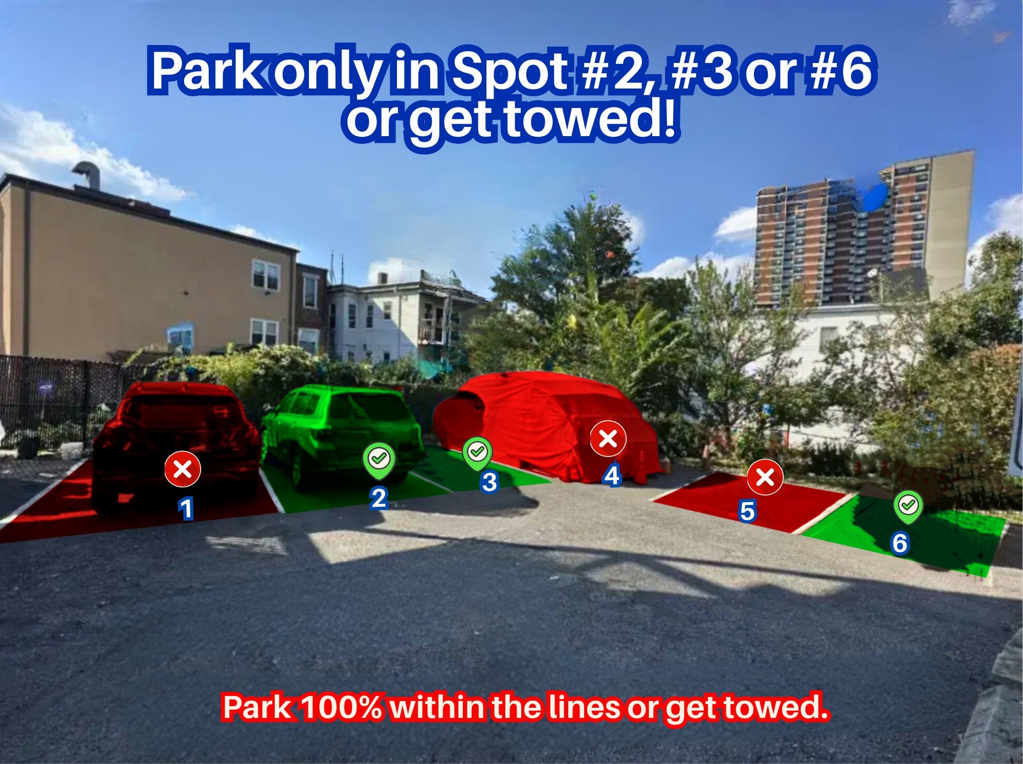 Photo of 205 Hillside St. - Spots #2, #3 or #6 Only
