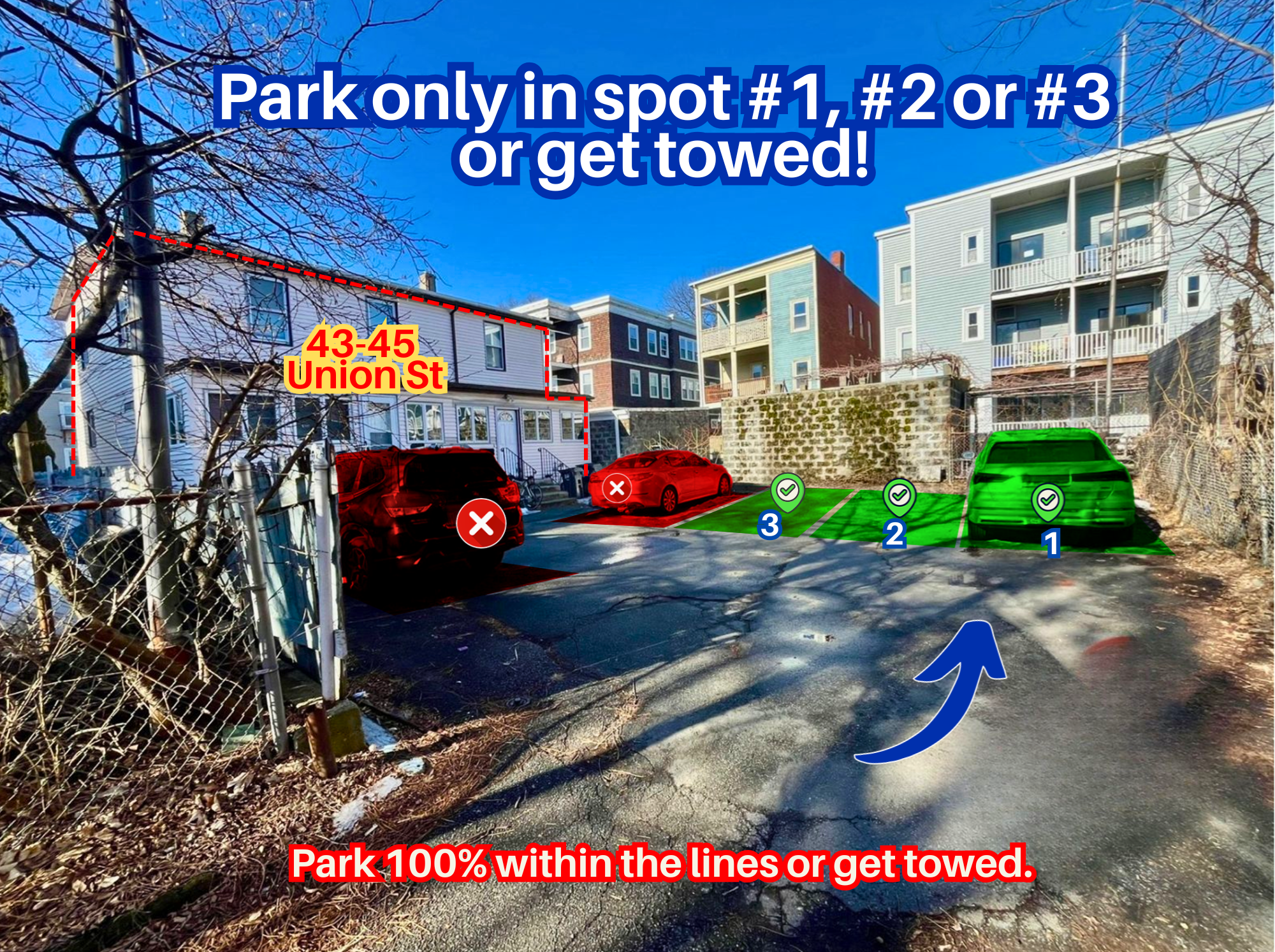 Photo of 43 - 45 Union St. - Spots #1, #2 or #3 Only