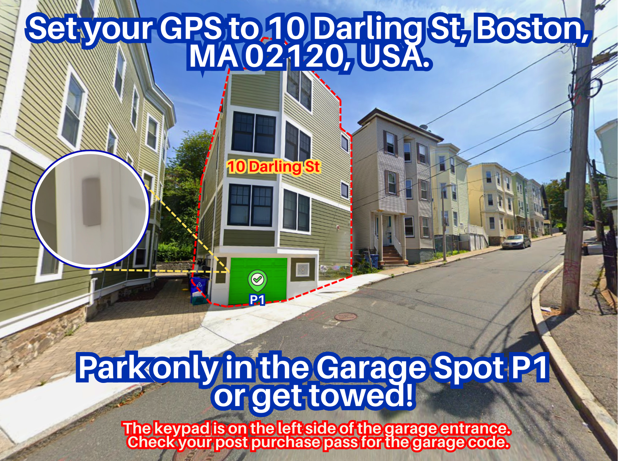 Photo of 10 Darling St. - Garage Spot P1 Only