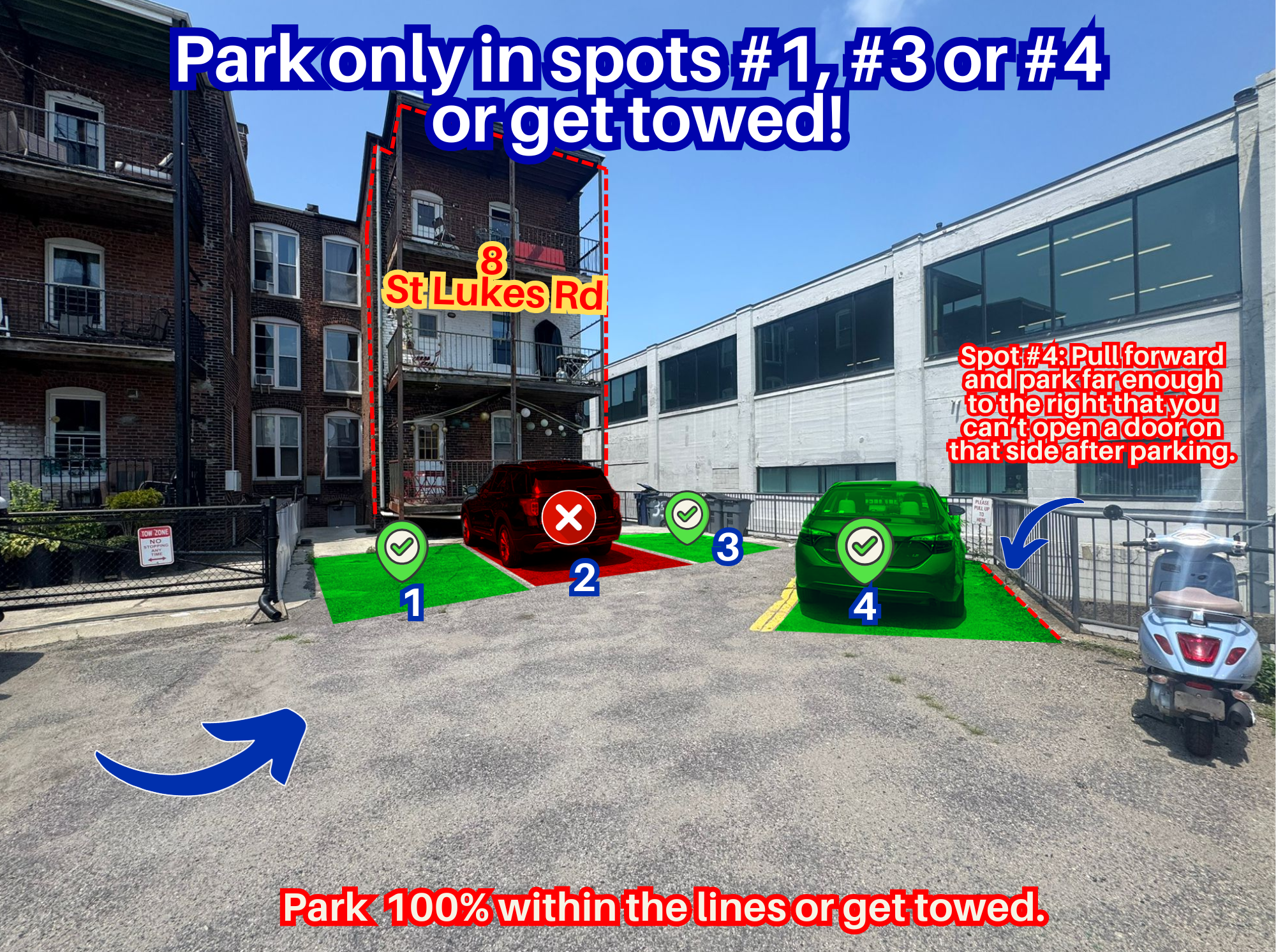 Photo of 8 St Lukes Rd. - Spots #1, #3 or #4 Only