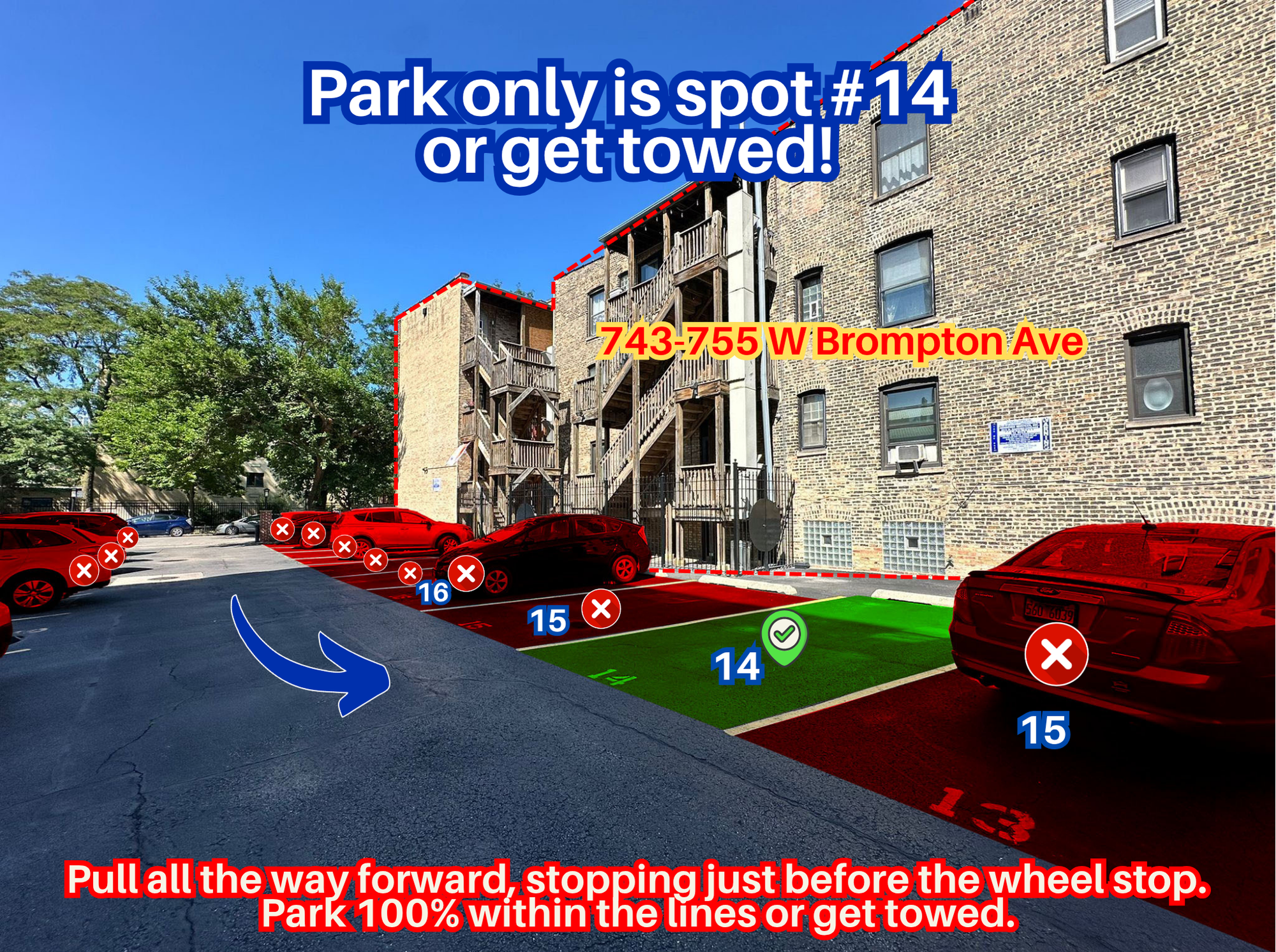 Photo of 751 W Brompton Ave. (755 W Brompton Ave.) - Spot #14 Only