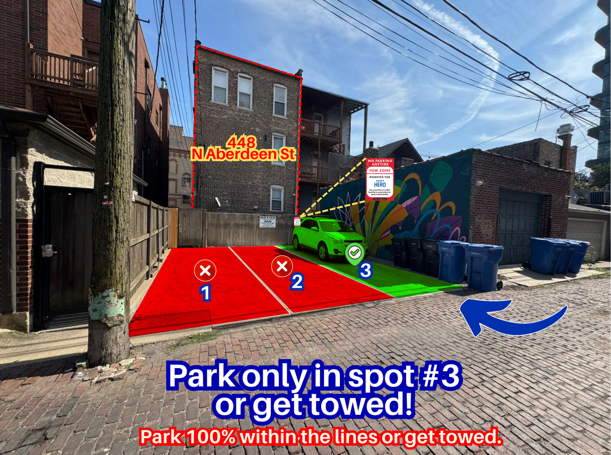 Photo of 448 N Aberdeen St. - Spot #3 Only