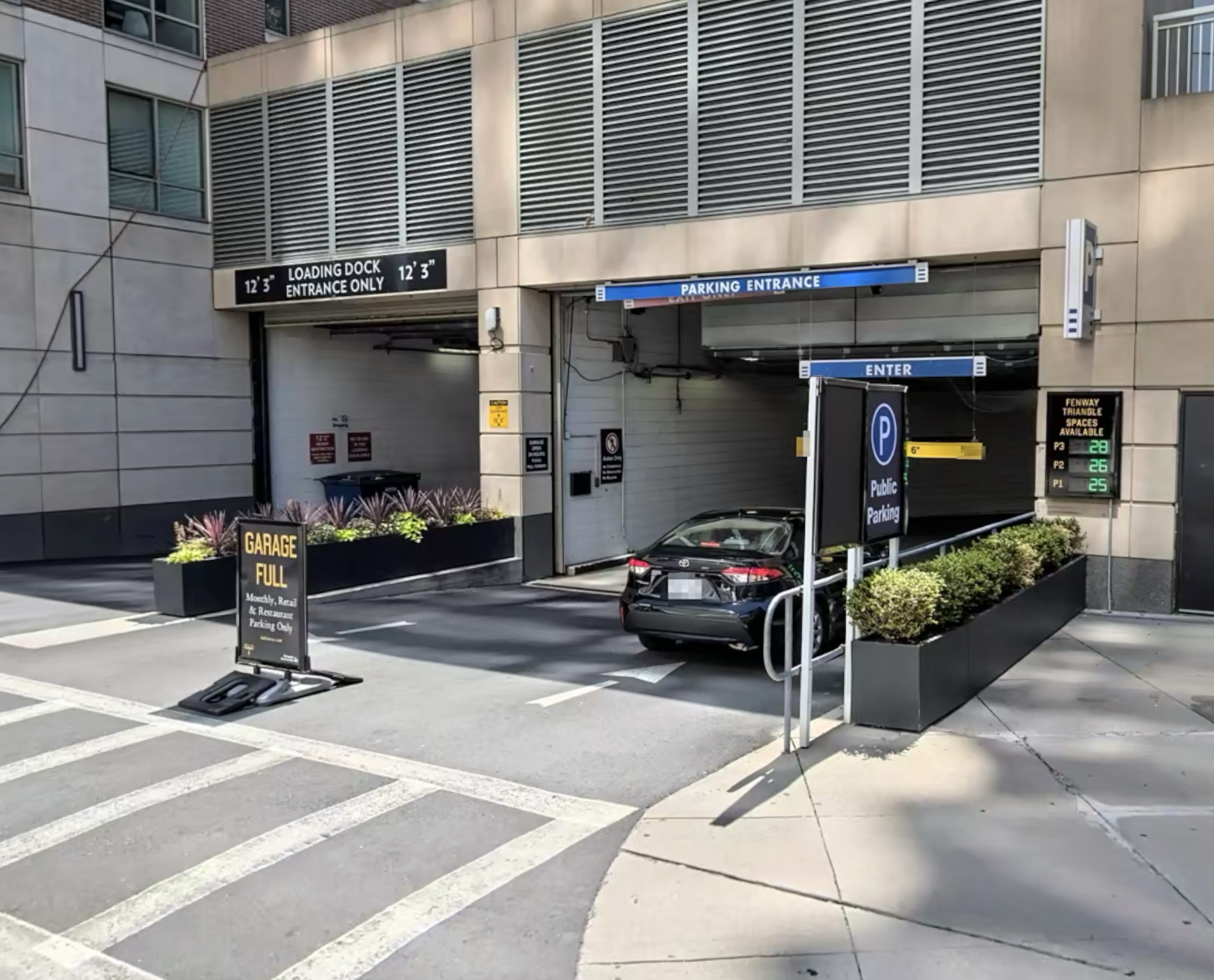 Photo of 15 Kilmarnock St. (180 Brookline Ave.) - Fenway Triangle Garage