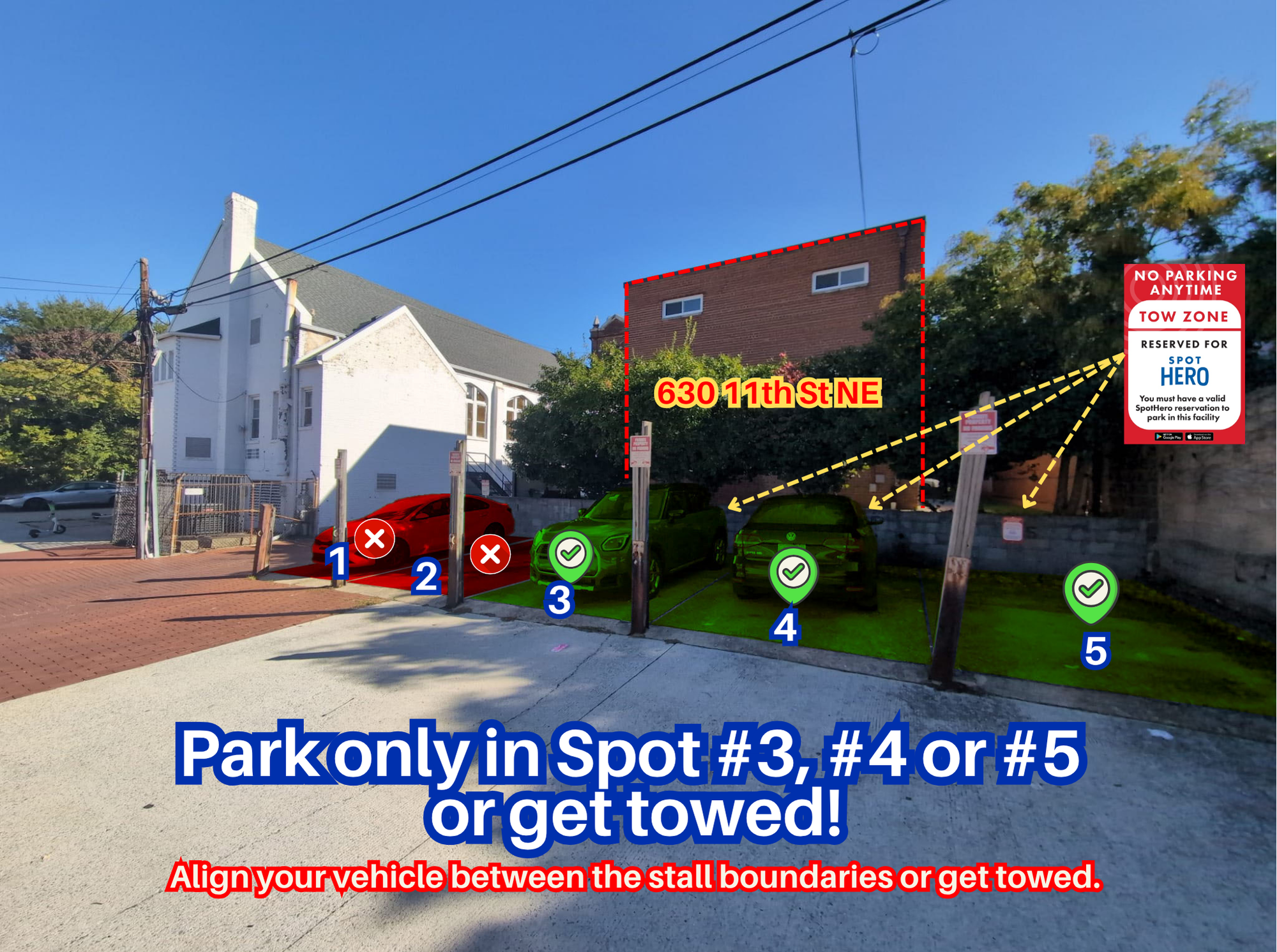 Photo of 630 11th St. NE - Spot #3, #4 or #5 Only