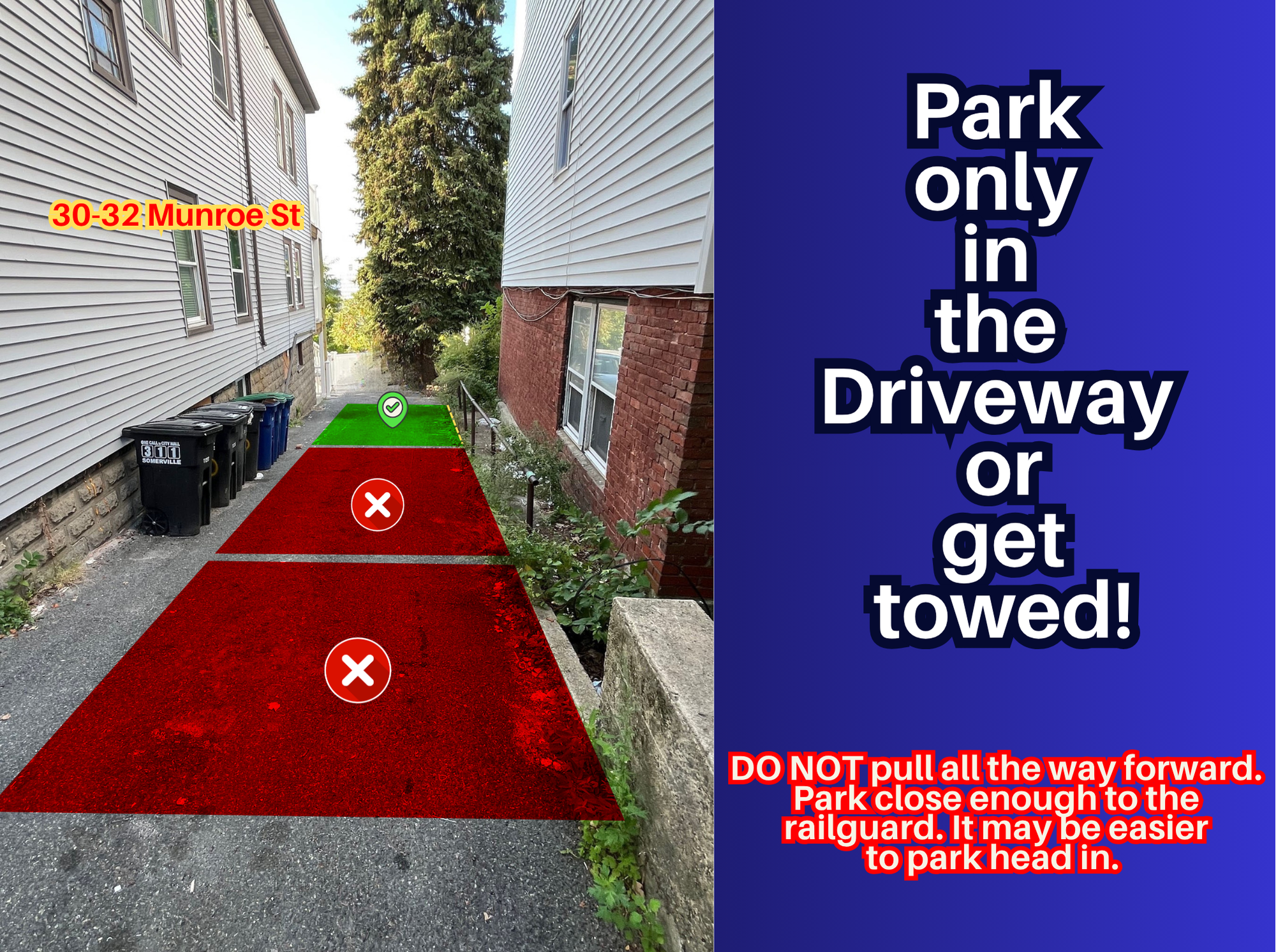 Photo of 32 Munroe St. - Driveway Spot Only