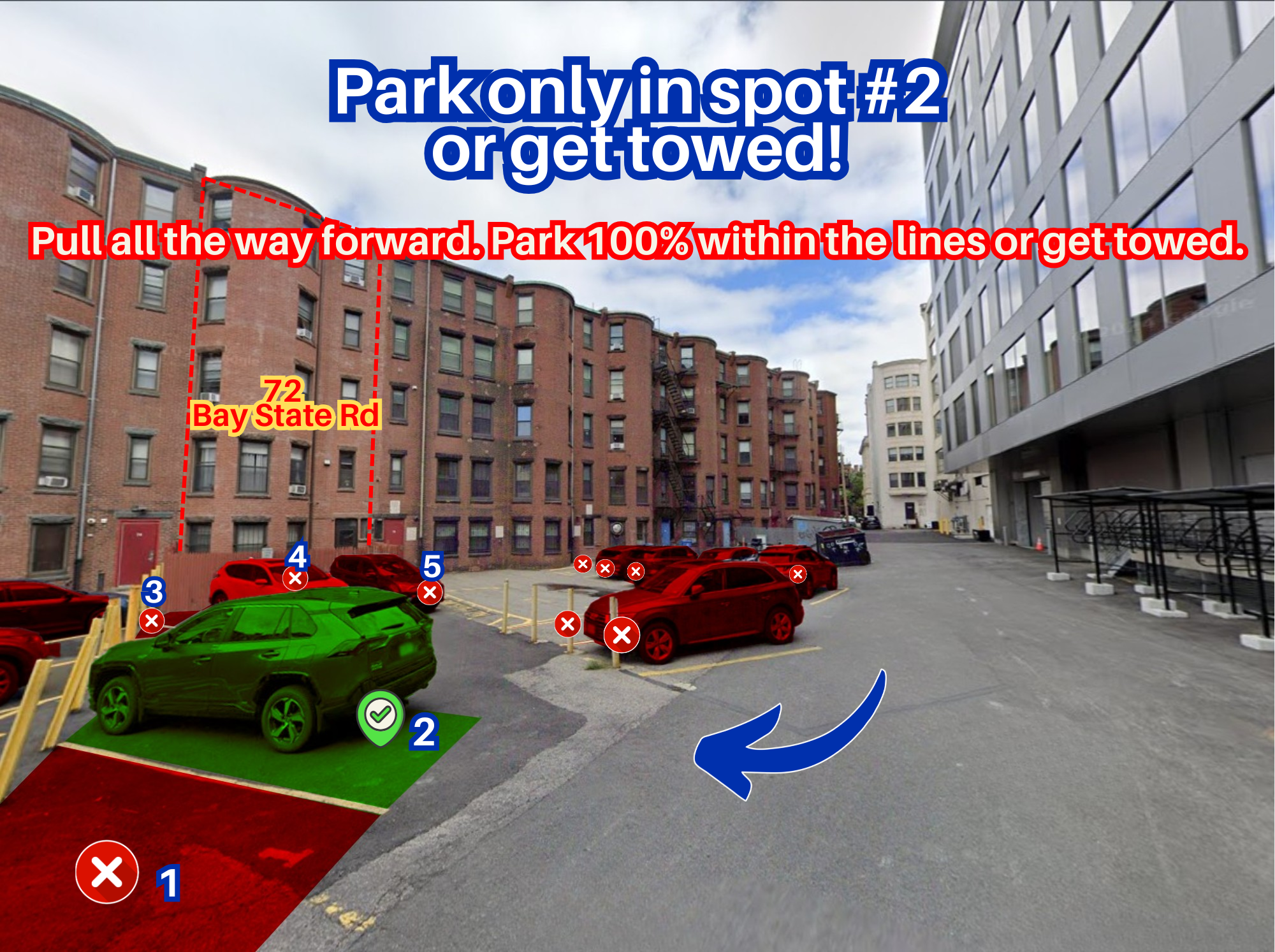 Photo of 70-72 Bay State Rd. (Public Alley 902) - Spot #2 Only