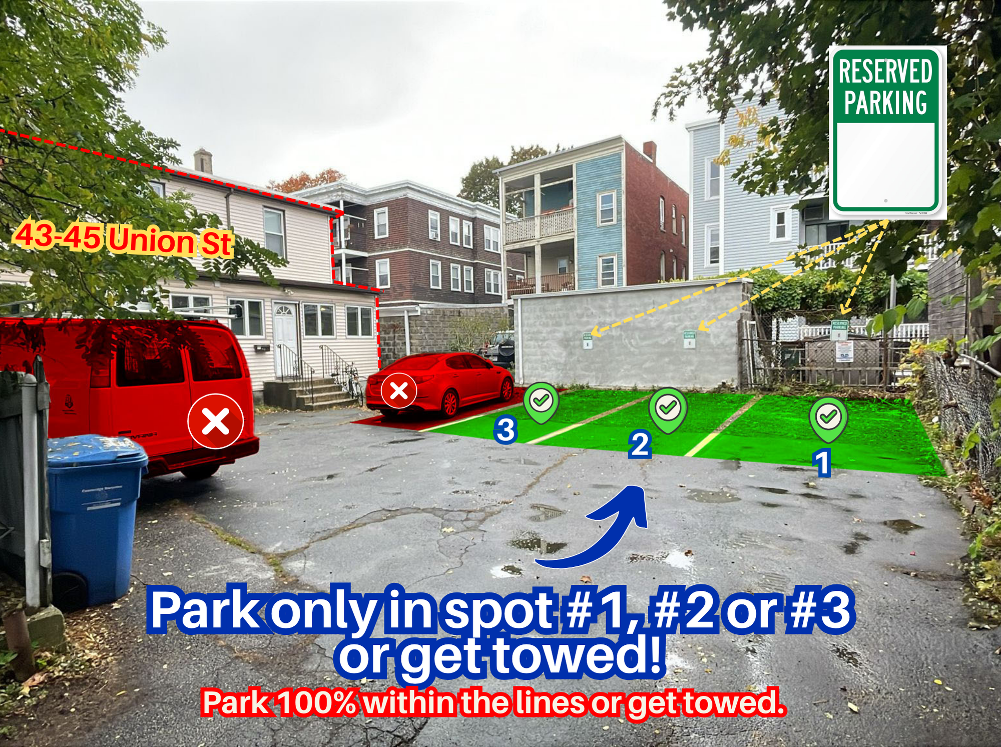 Photo of 43 - 45 Union St. - Spots #1, #2 or #3 Only