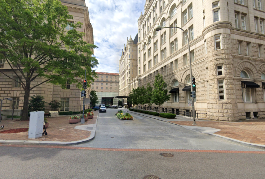 Photo of 1100 Pennsylvania Ave. NW - Waldorf Astoria Washington DC Valet Stand