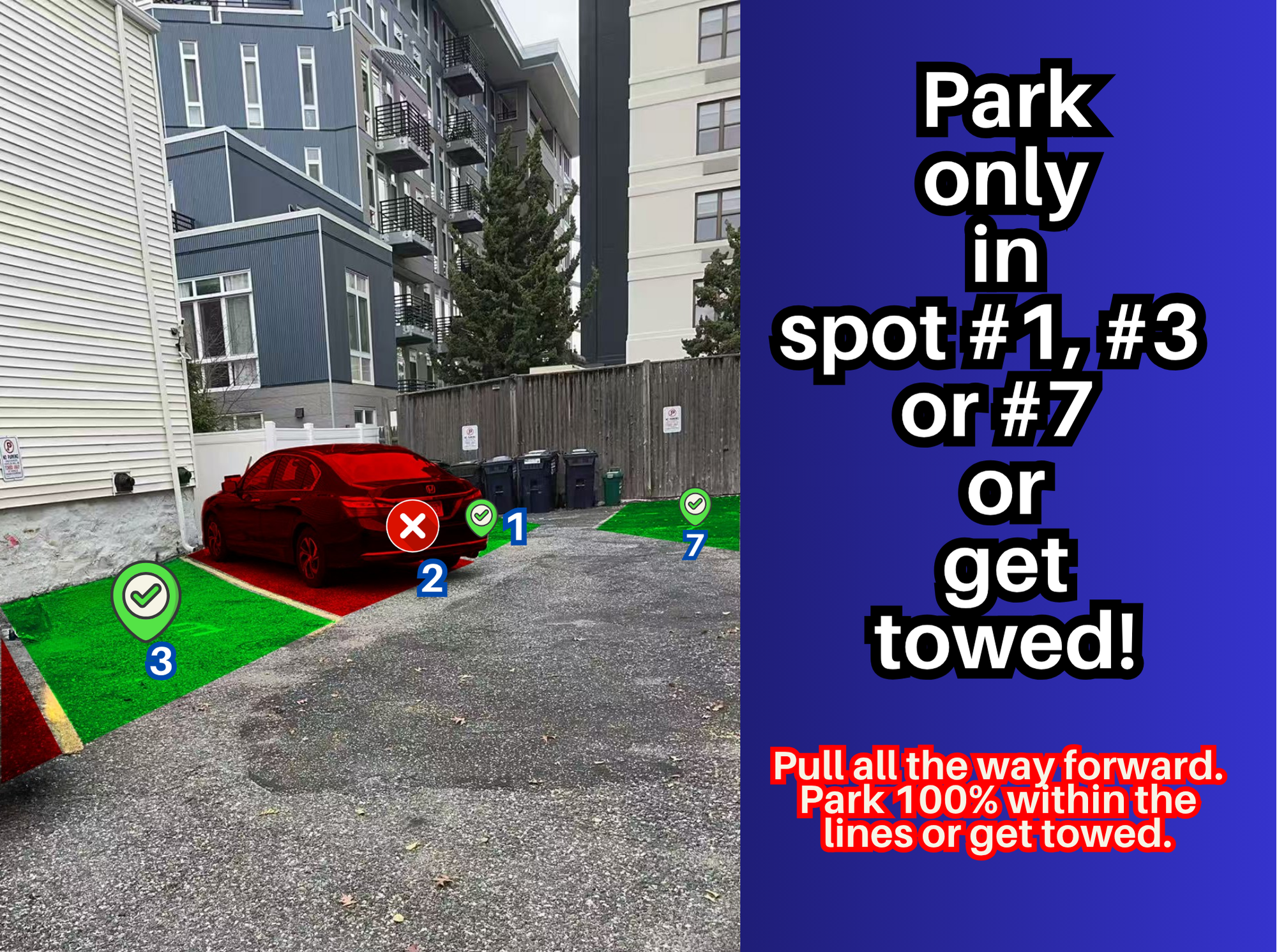 Photo of 81 Winter St. - Spots #1, #3 or #7 Only