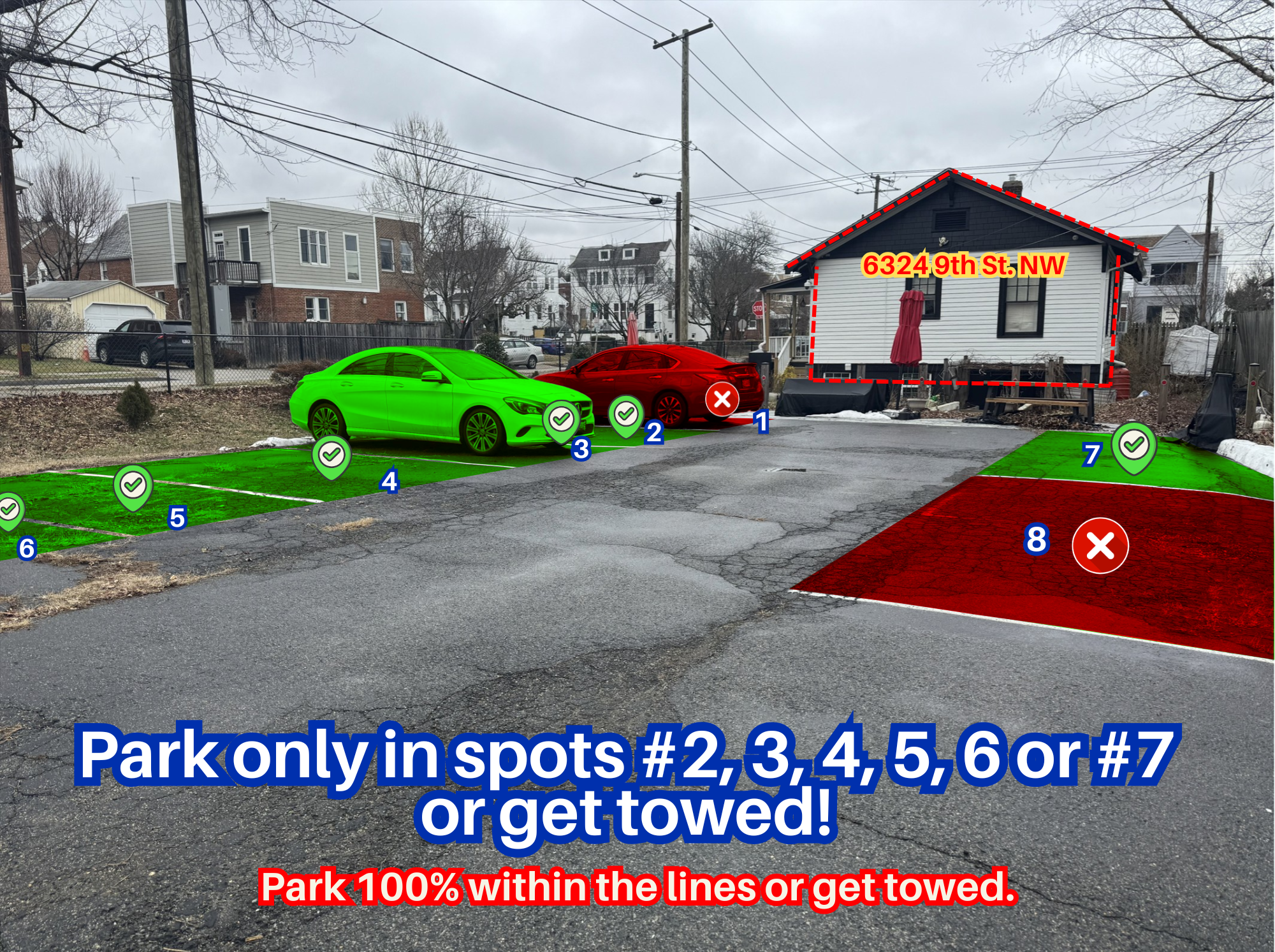 Photo of 6324 9th St. NW - Spots #2, 3, 4, 5, 6 or #7 Only