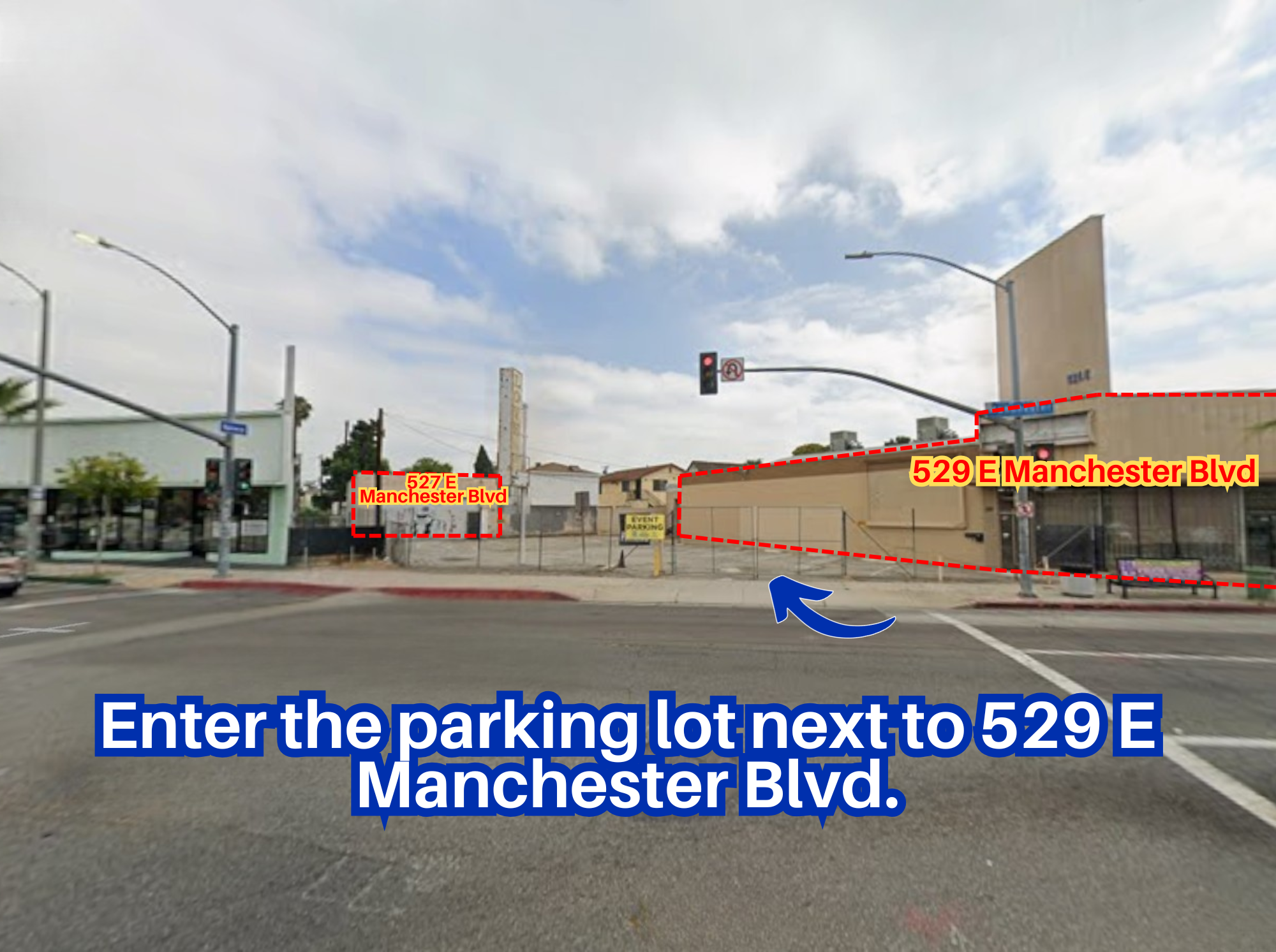 Photo of 527 E Manchester Blvd. - Lot